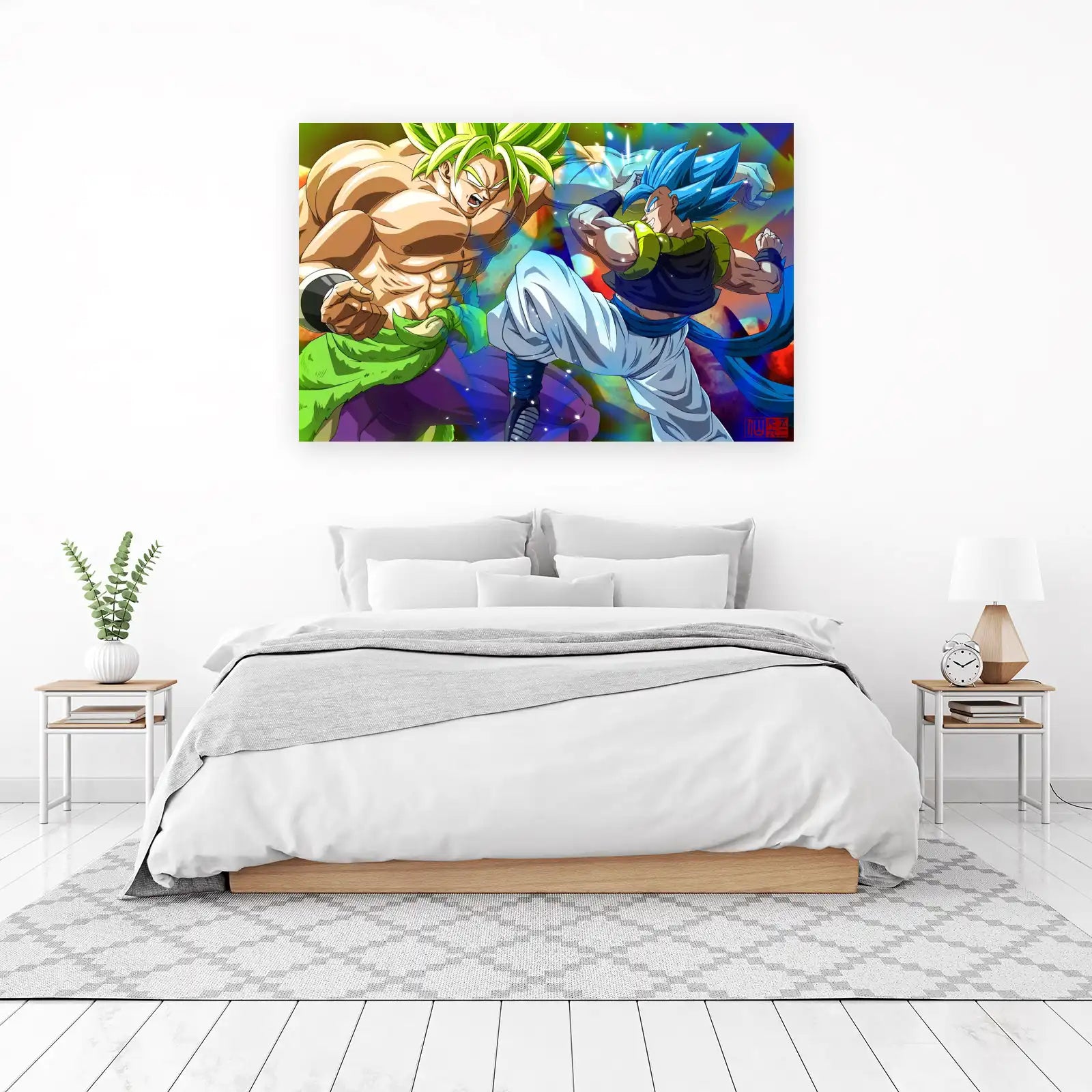 Epic Gogeta vs. Broly Dragon Ball Z Wall Art