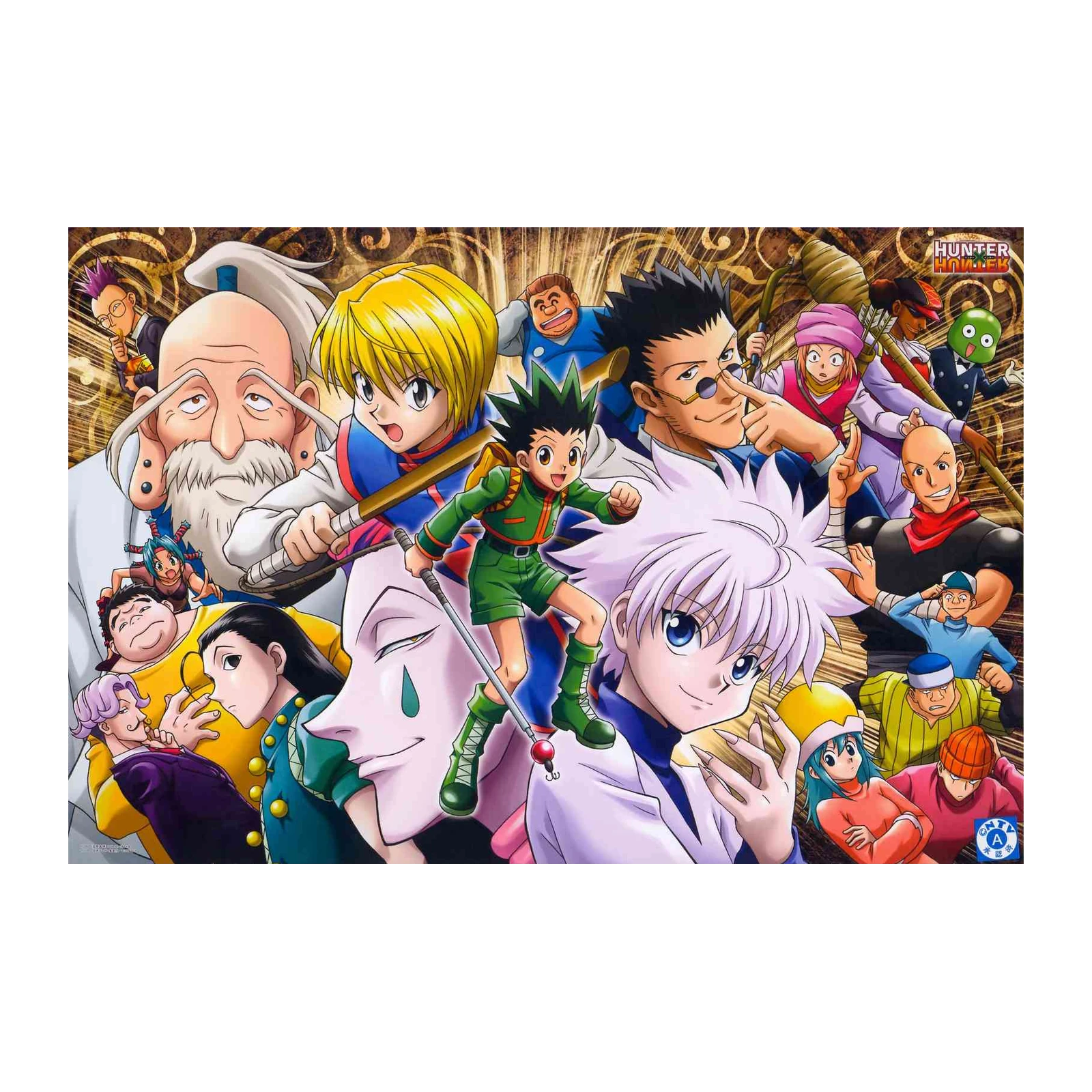 Hunter x Hunter Anime Characters Wall Art