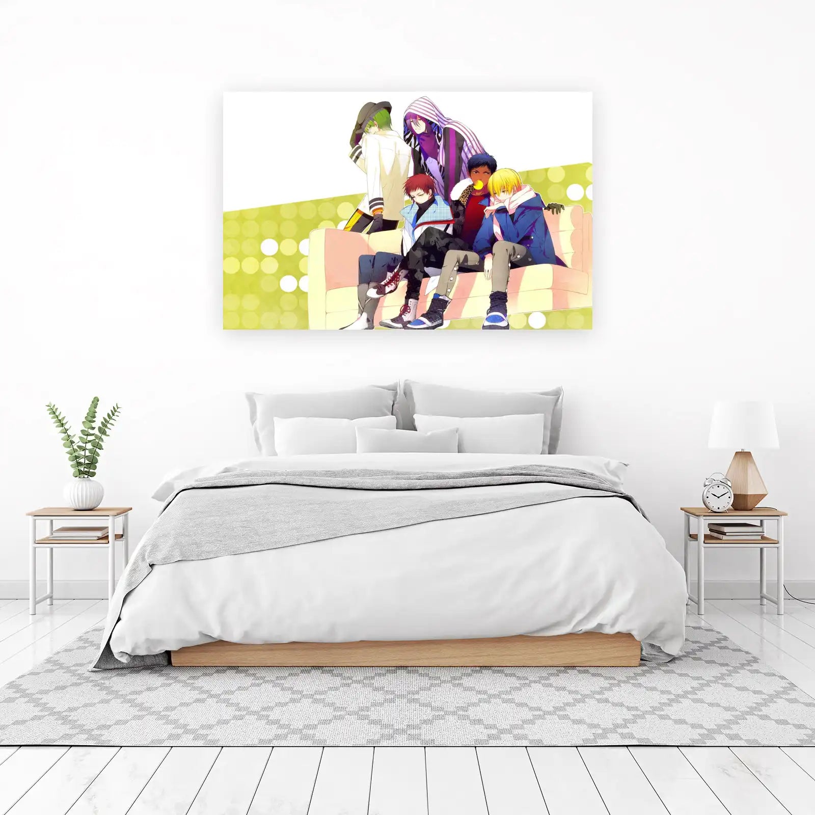 Anime Basketball Crew Wall Art