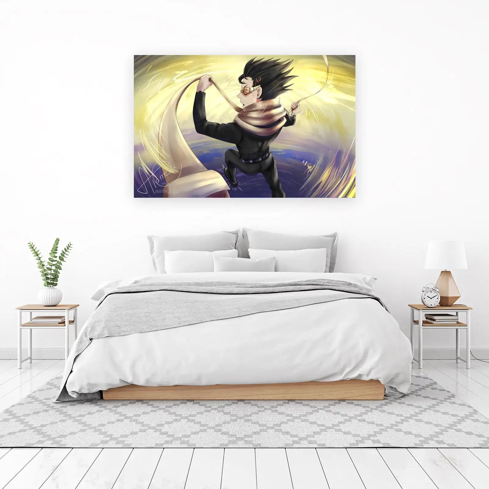 Shota Aizawa "Eraser Head" Action Wall Art