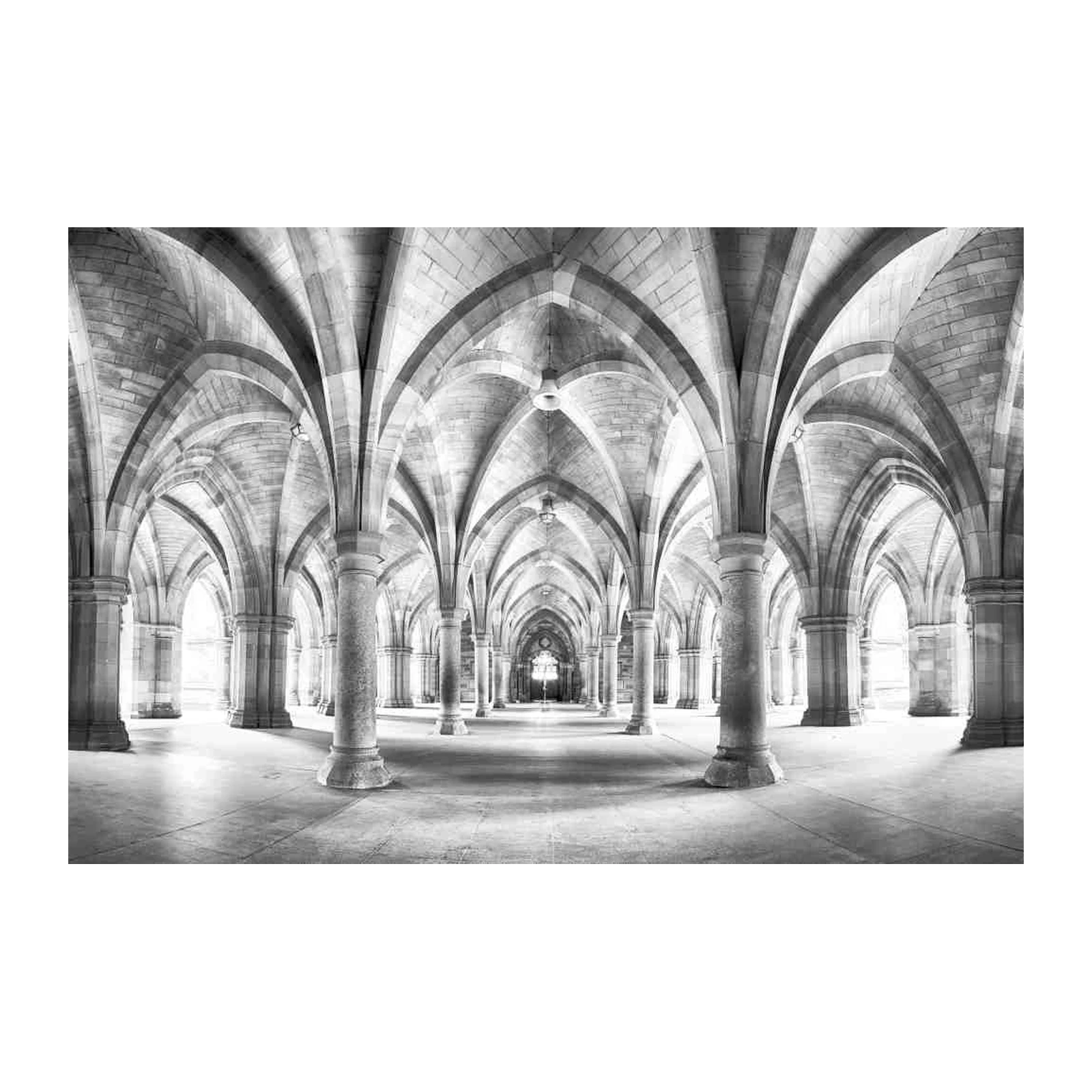 Gothic Arches Architectural Wall Art