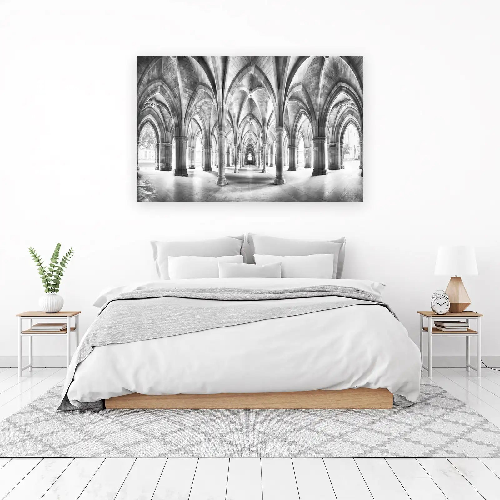 Gothic Arches Architectural Wall Art