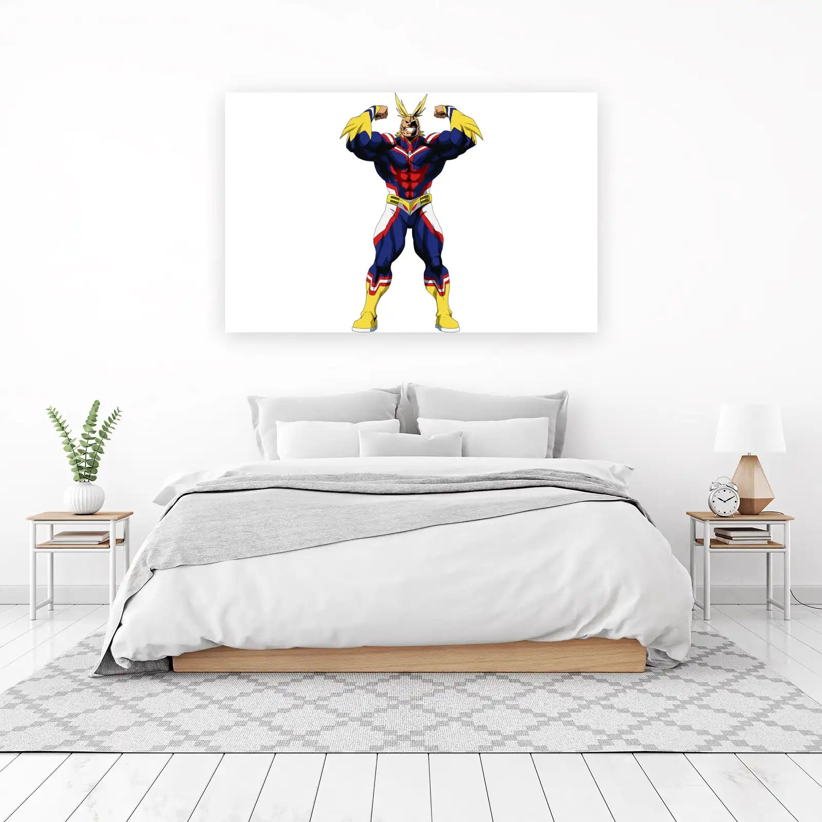 All Might Pose Wall Art | Anime Wall Art