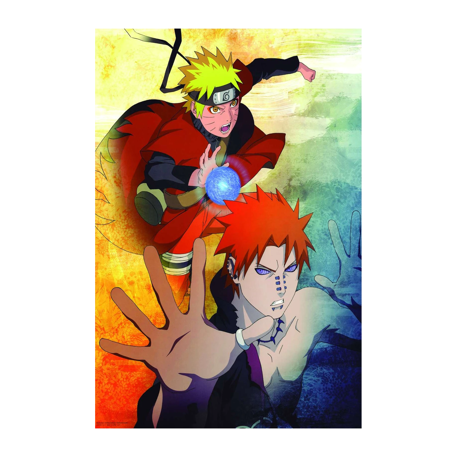 Naruto vs. Pain Epic Showdown Wall Art