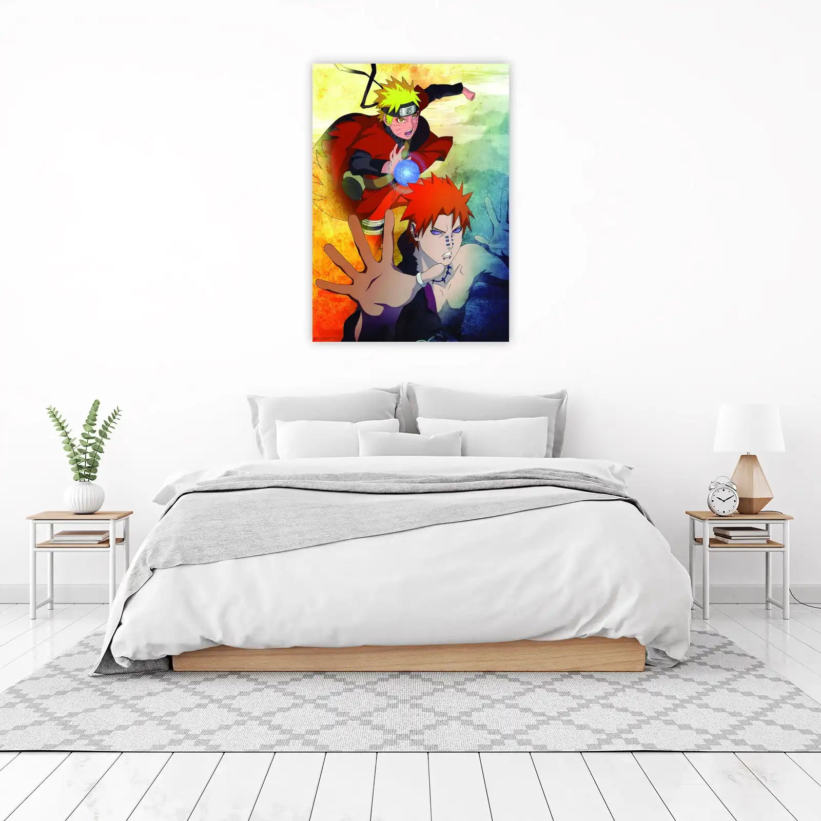 Naruto vs. Pain Epic Showdown Wall Art