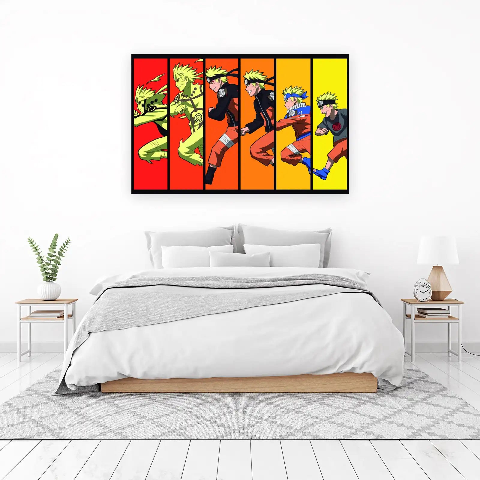 Naruto Evolution Series Wall Art