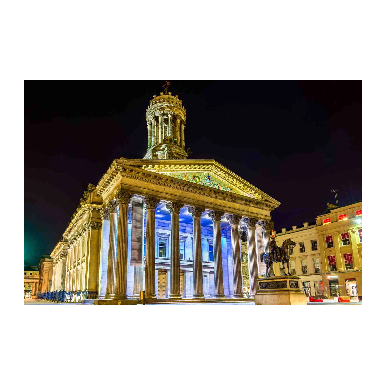 Grand Gallery Architecture Night Wall Art