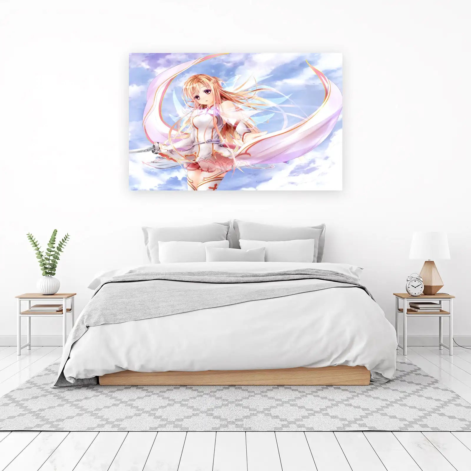 Anime Warrior Asuna Wall Art