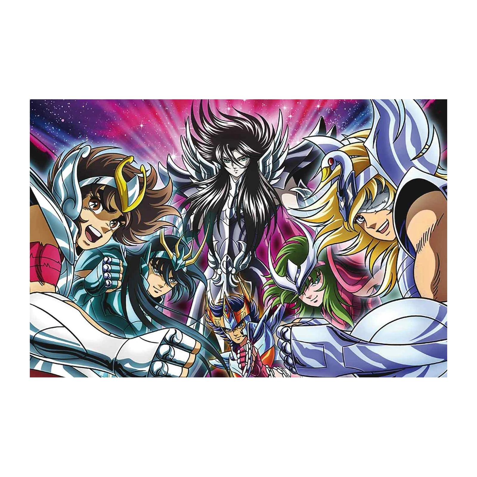 Saint Seiya Knights Dynamic Anime Wall Art