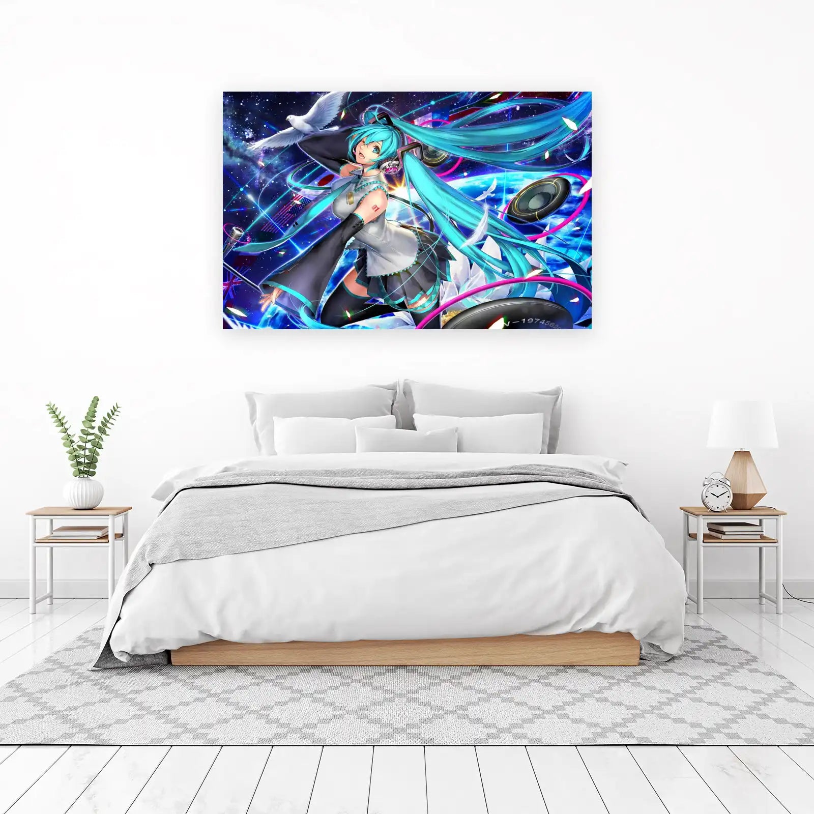 Hatsune Miku Cosmic Symphony Wall Art