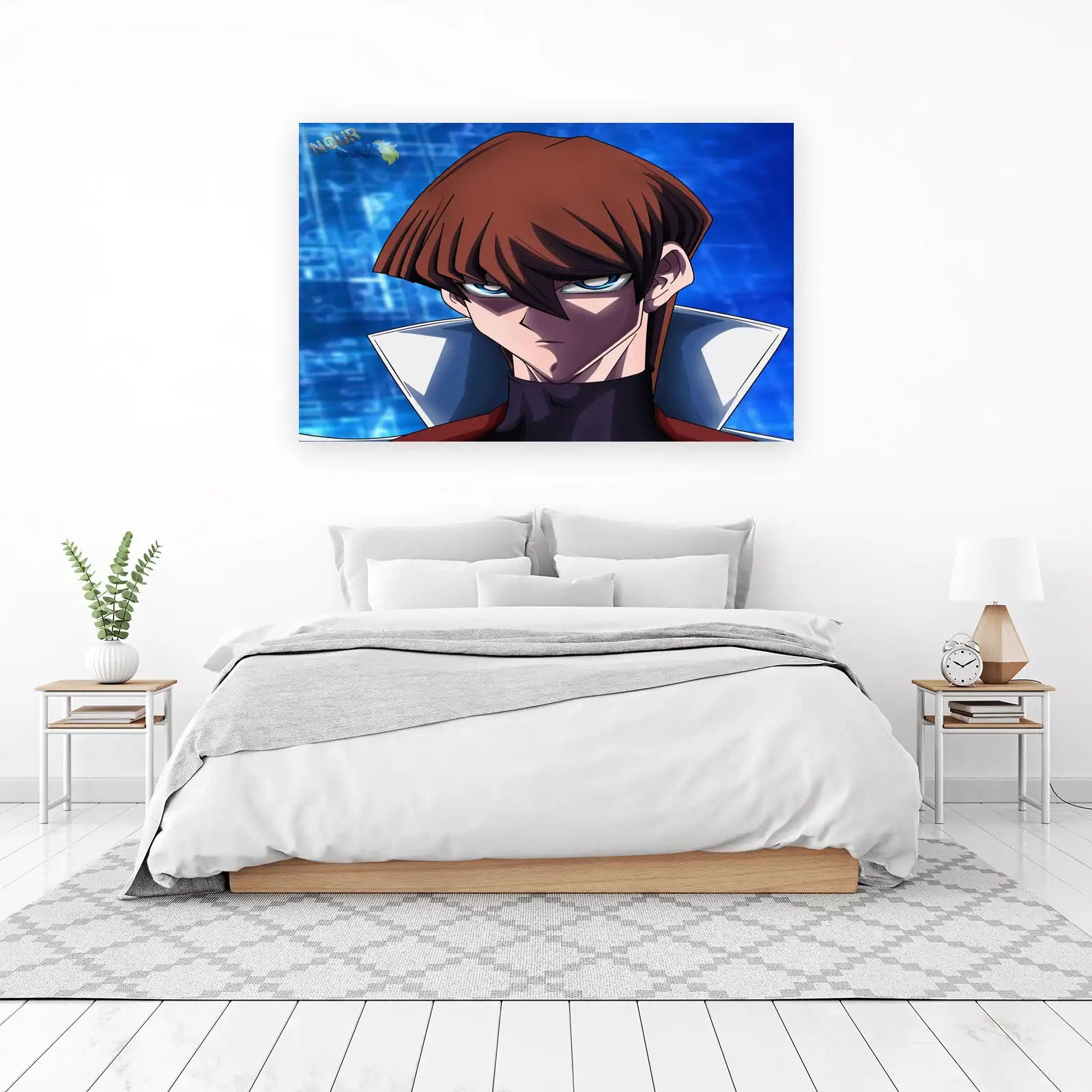 Intense Kaiba Anime Wall Art
