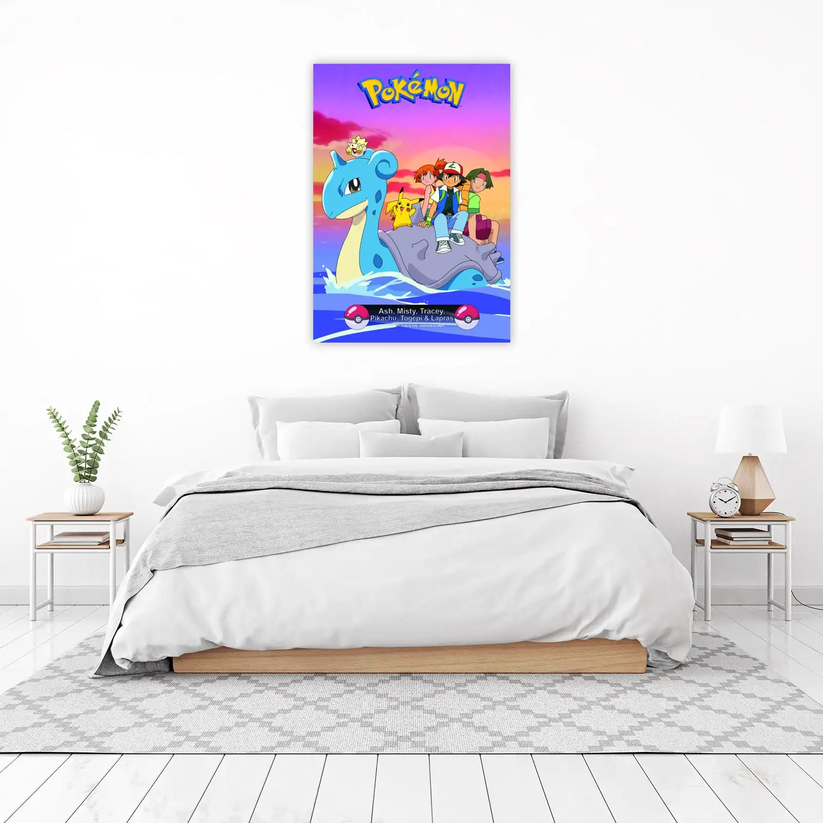 Retro Pokemon Adventure Wall Art
