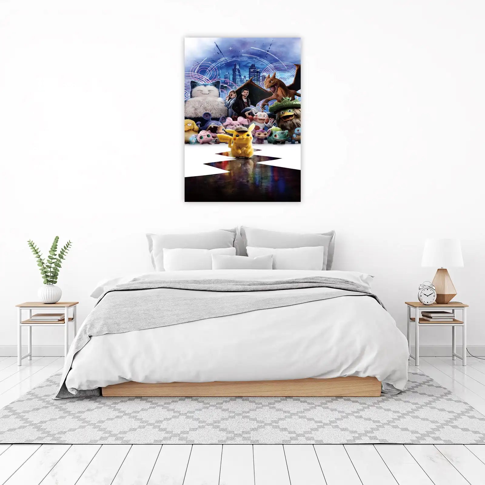Detective Pikachu & Friends Wall Art