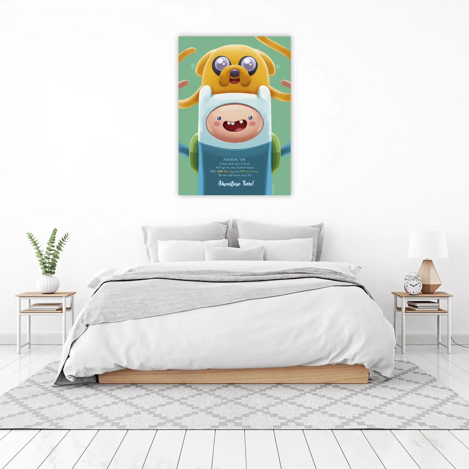 Adventure Time Finn & Jake Wall Art