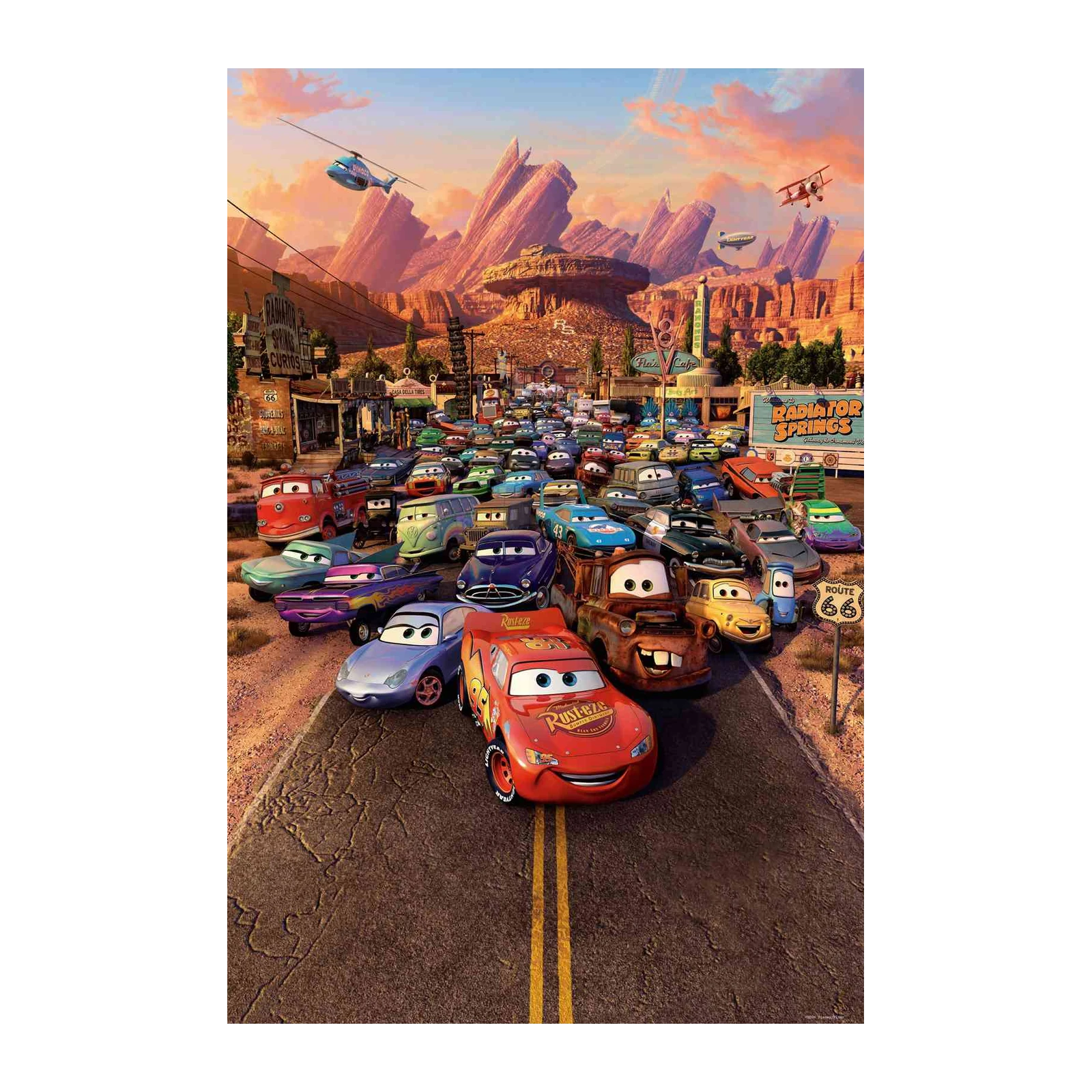 Radiator Springs Cars Adventure Wall Art