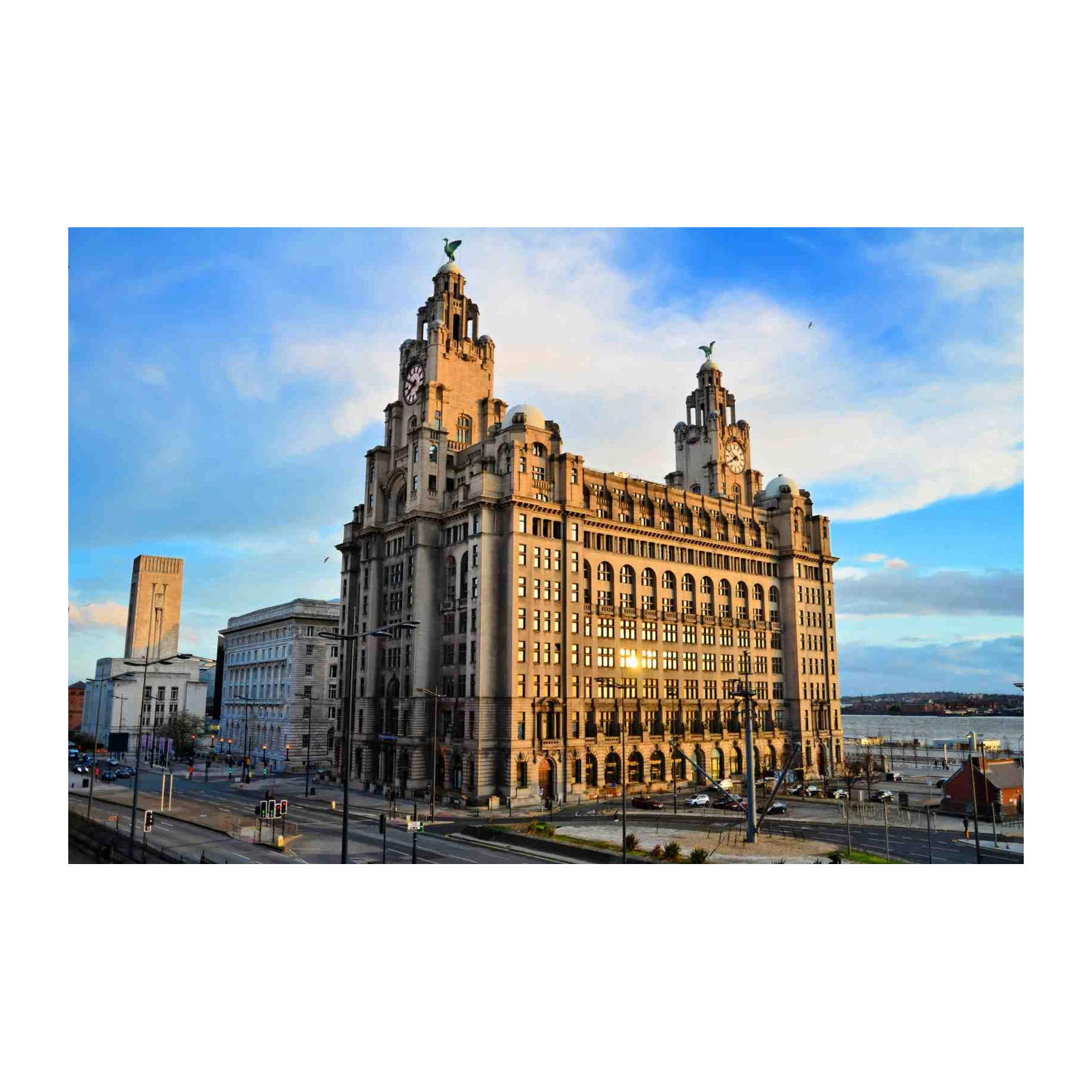 Iconic Royal Liver Building Liverpool Wall Art