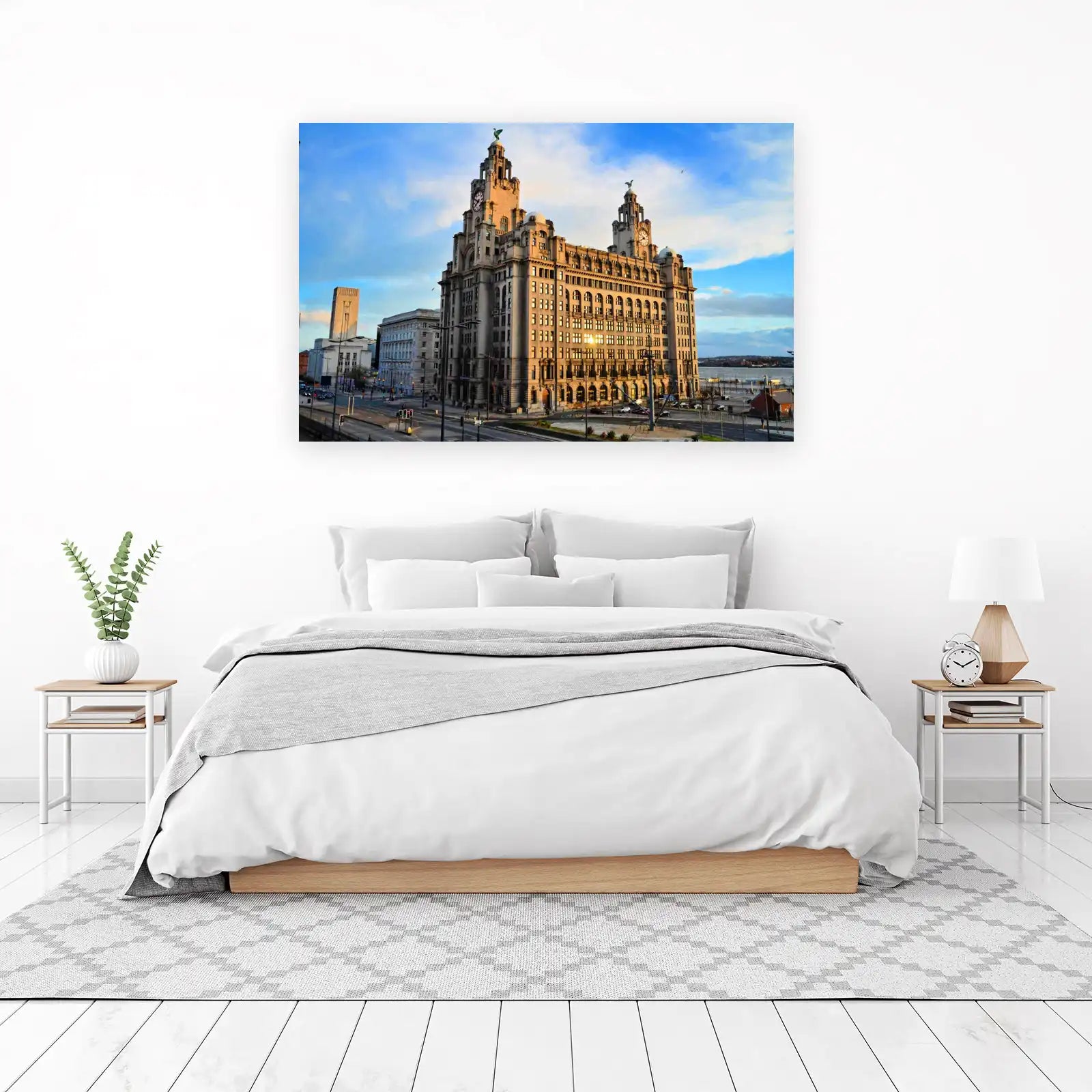 Iconic Royal Liver Building Liverpool Wall Art