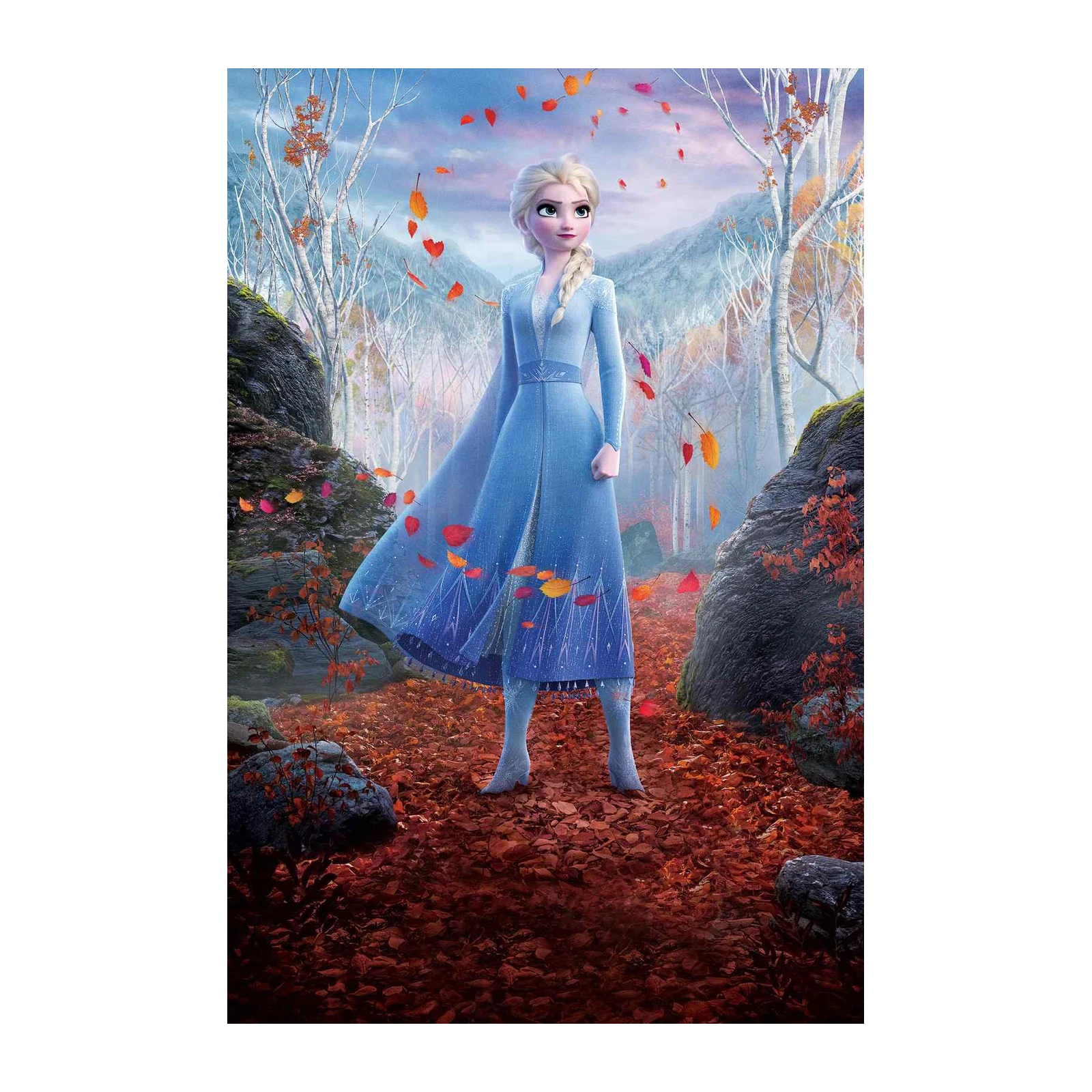 Enchanting Elsa Autumn Forest Wall Art