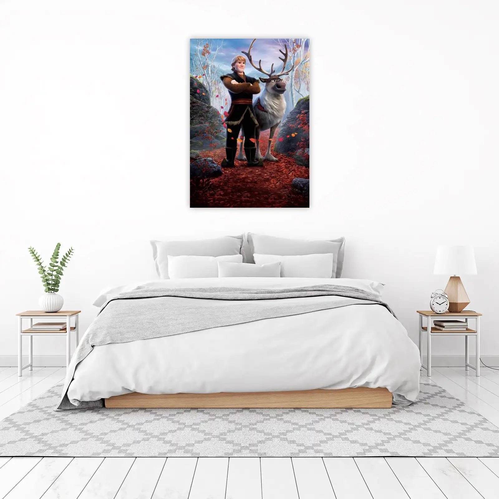 Kristoff & Sven Autumn Adventure Wall Art