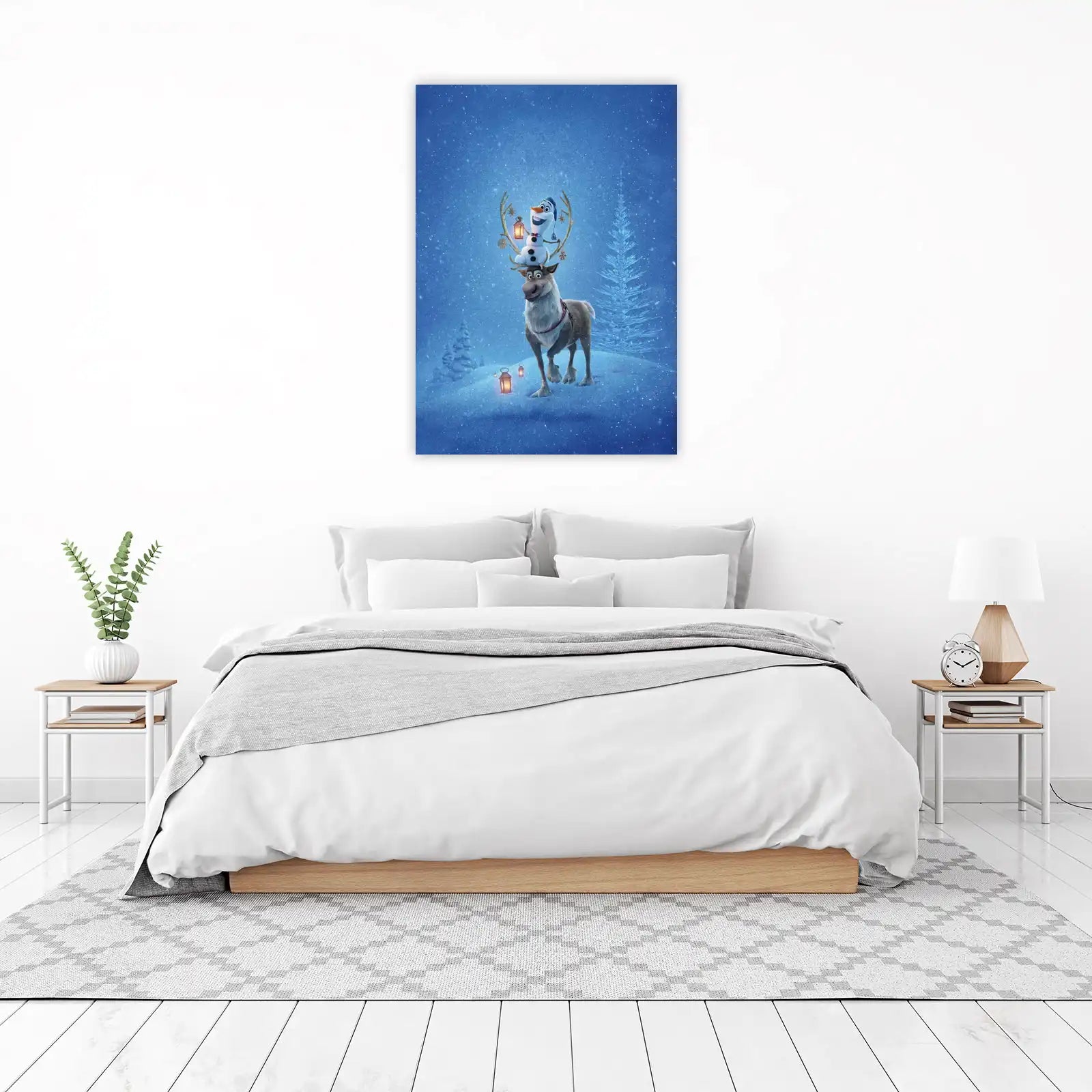 Olaf & Sven Winter Wonderland Wall Art