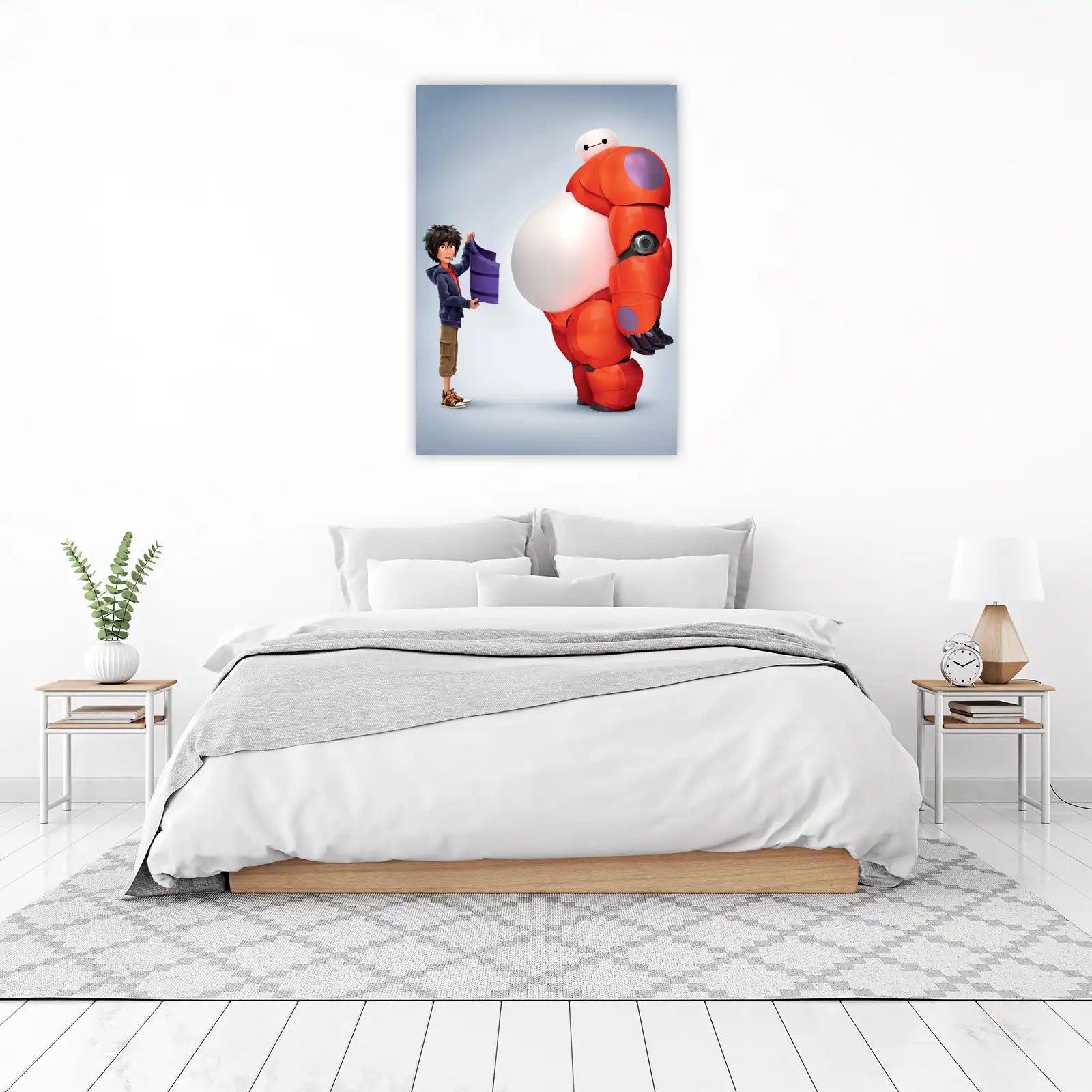 Big Hero 6 Baymax & Hiro Wall Art