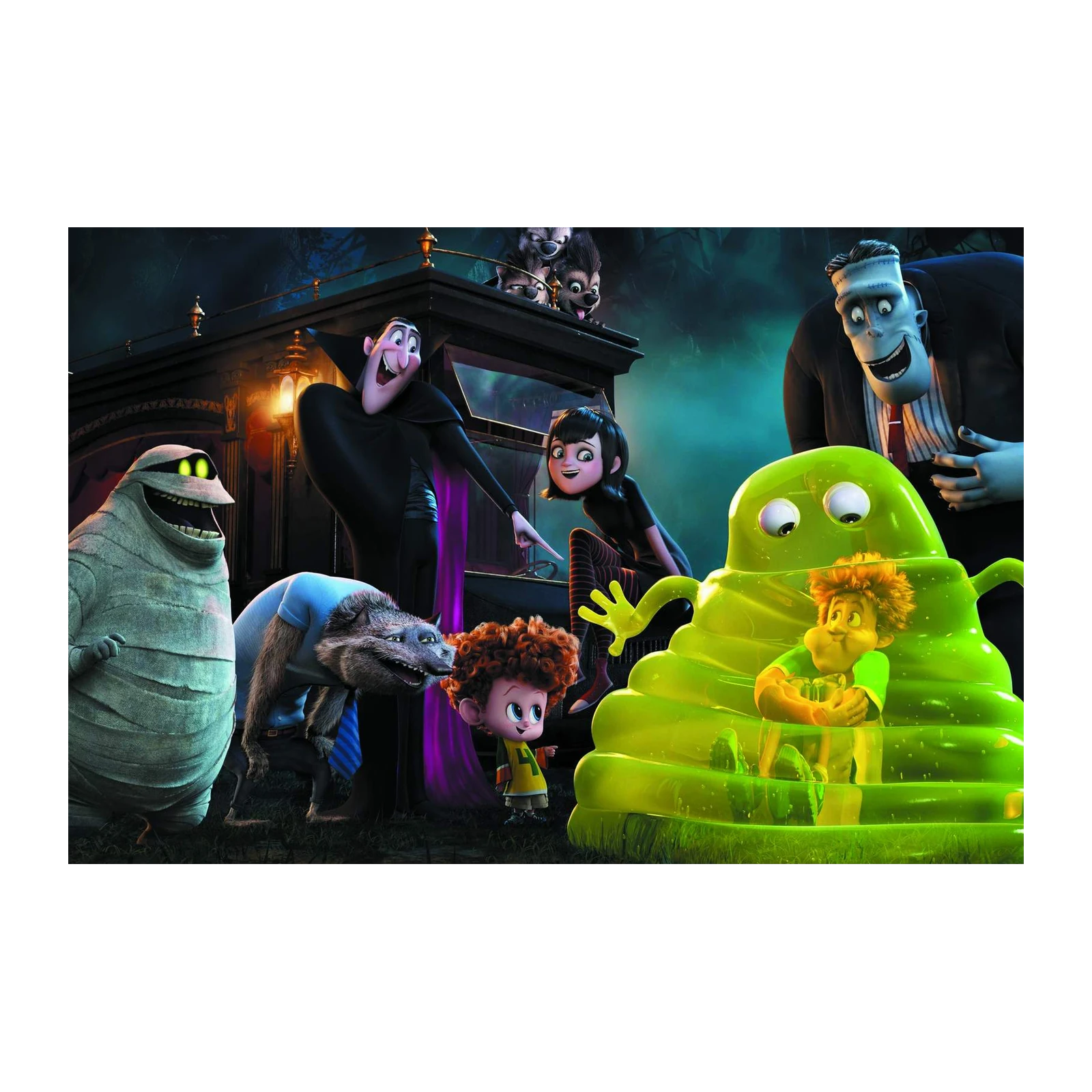 Hotel Transylvania Characters Wall Art