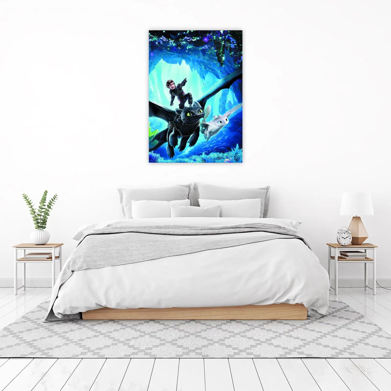 Hiccup & Toothless Dragon Ride Wall Art