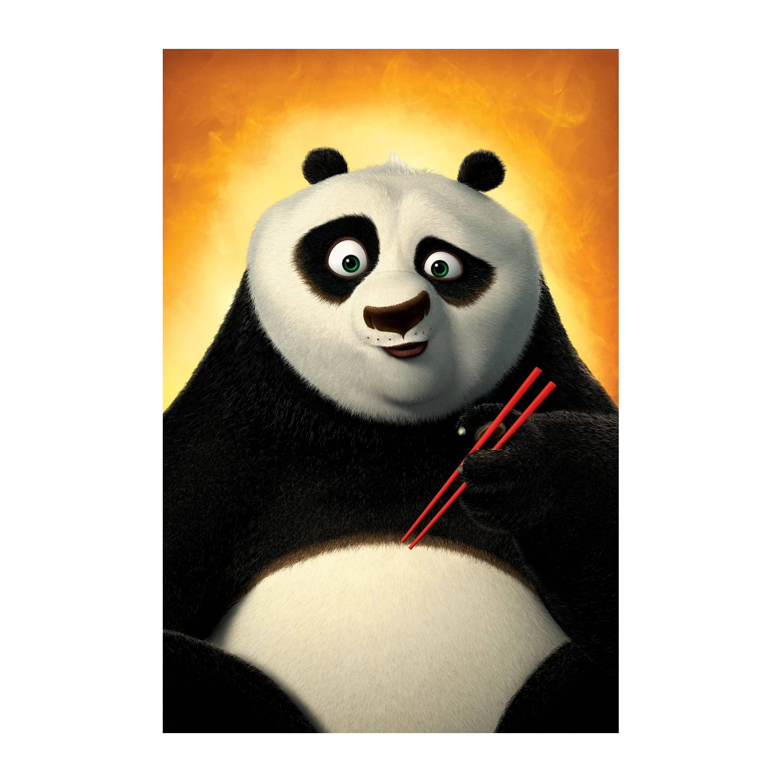 Po Kung Fu Panda Fun Wall Art