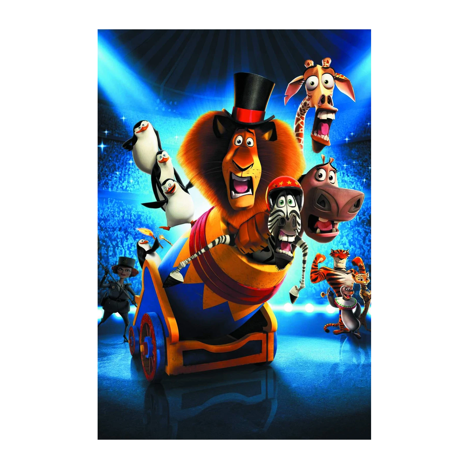 Madagascar Circus Wild Fun Wall Art