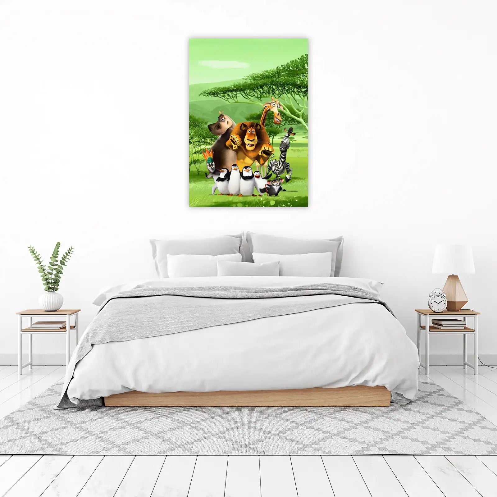 Madagascar Fun Friends Safari Wall Art