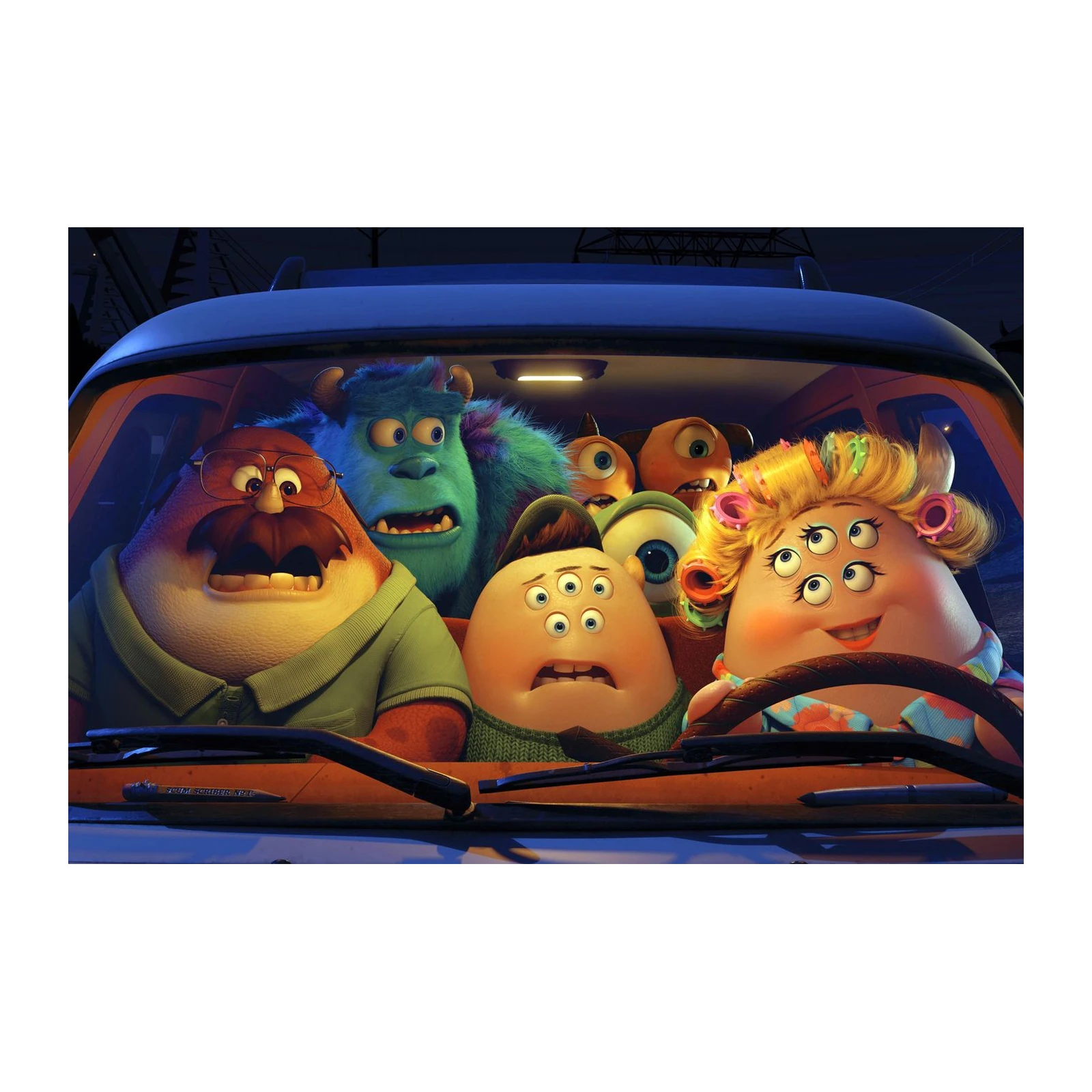 Monsters Inc. Road Trip Wall Art