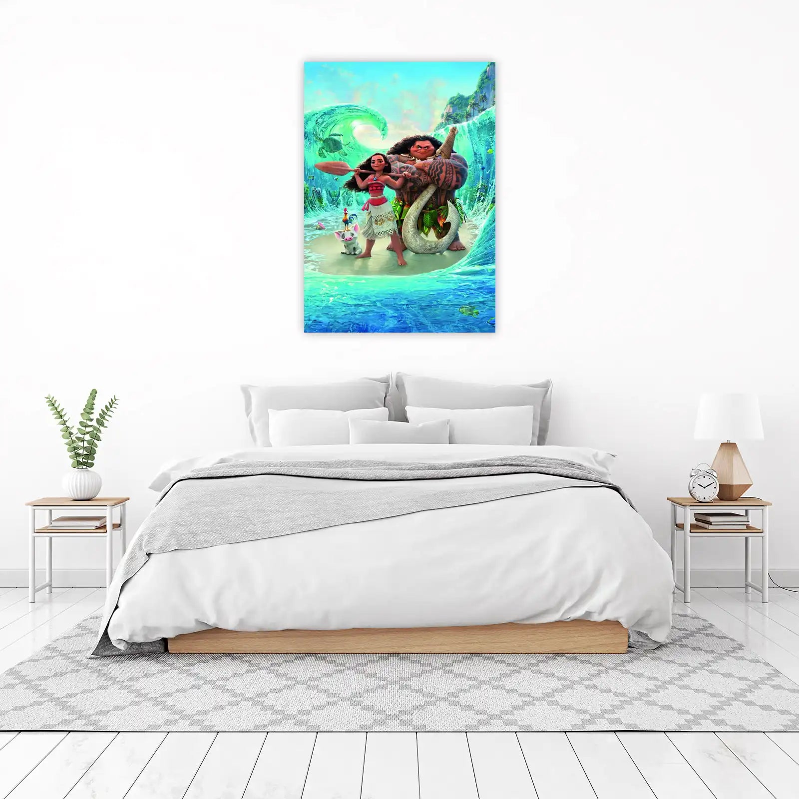 Moana & Maui Ocean Adventure Wall Art