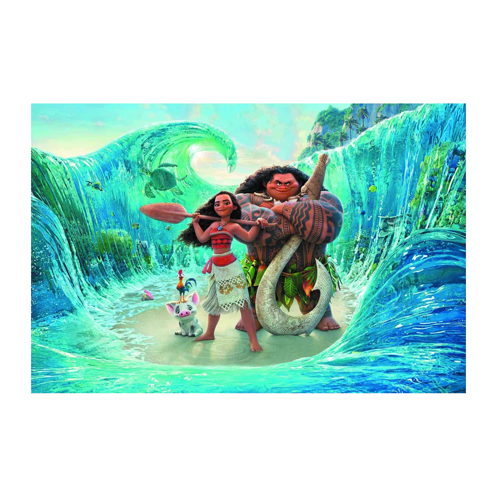 Moana & Maui Ocean Adventure Wall Art