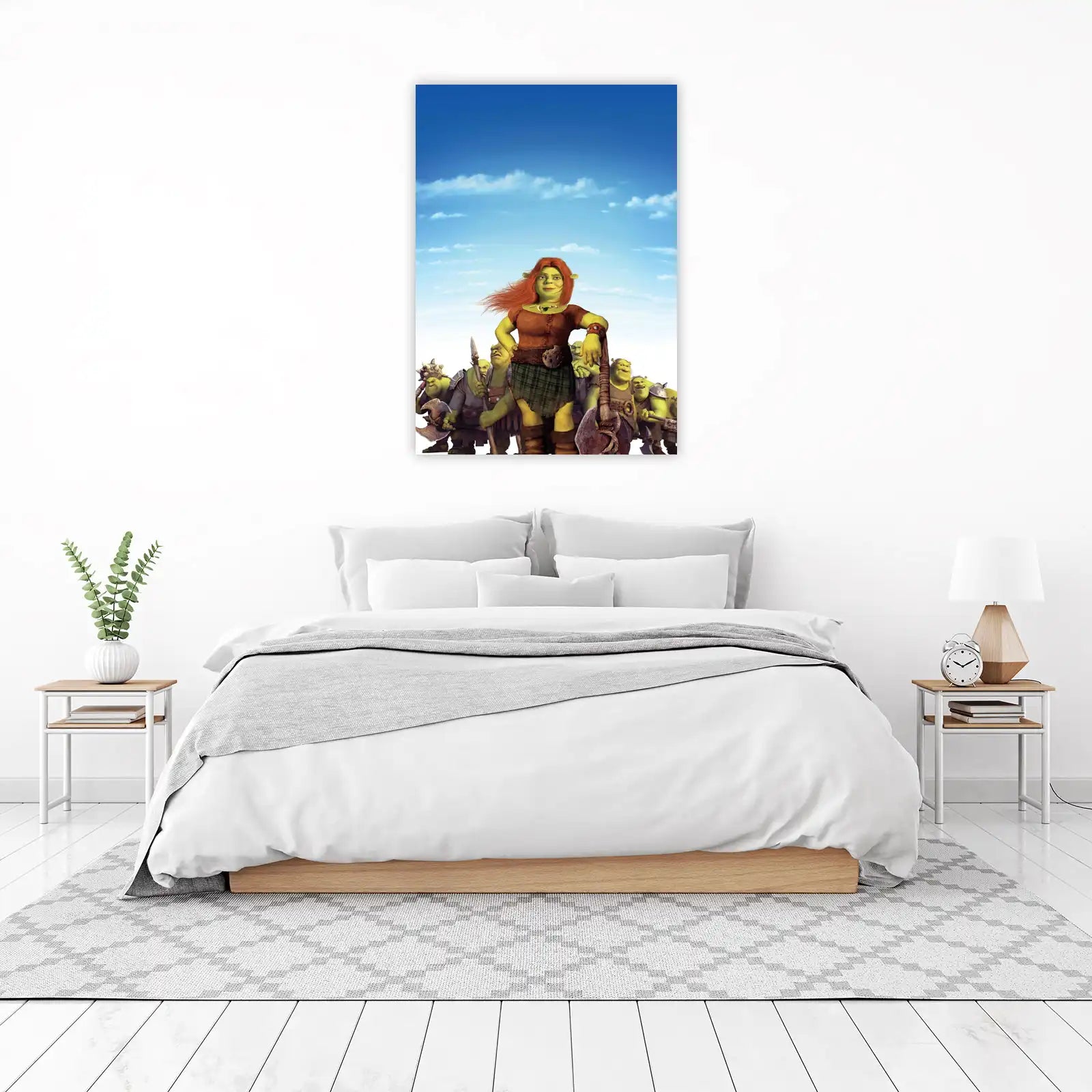 Fiona and Ogre Crew "Shrek 2" Movie Wall Art
