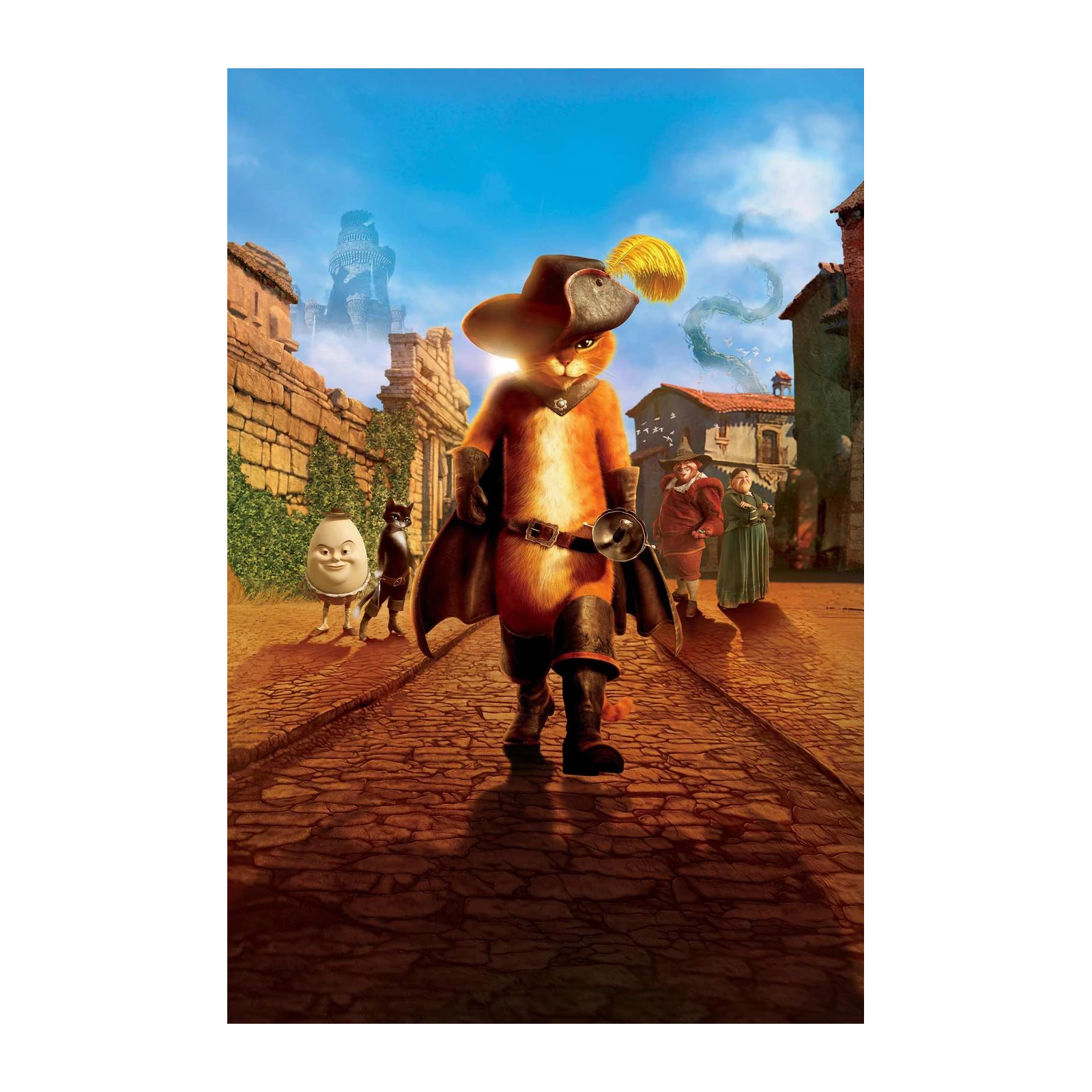 Puss in Boots Adventure Wall Art