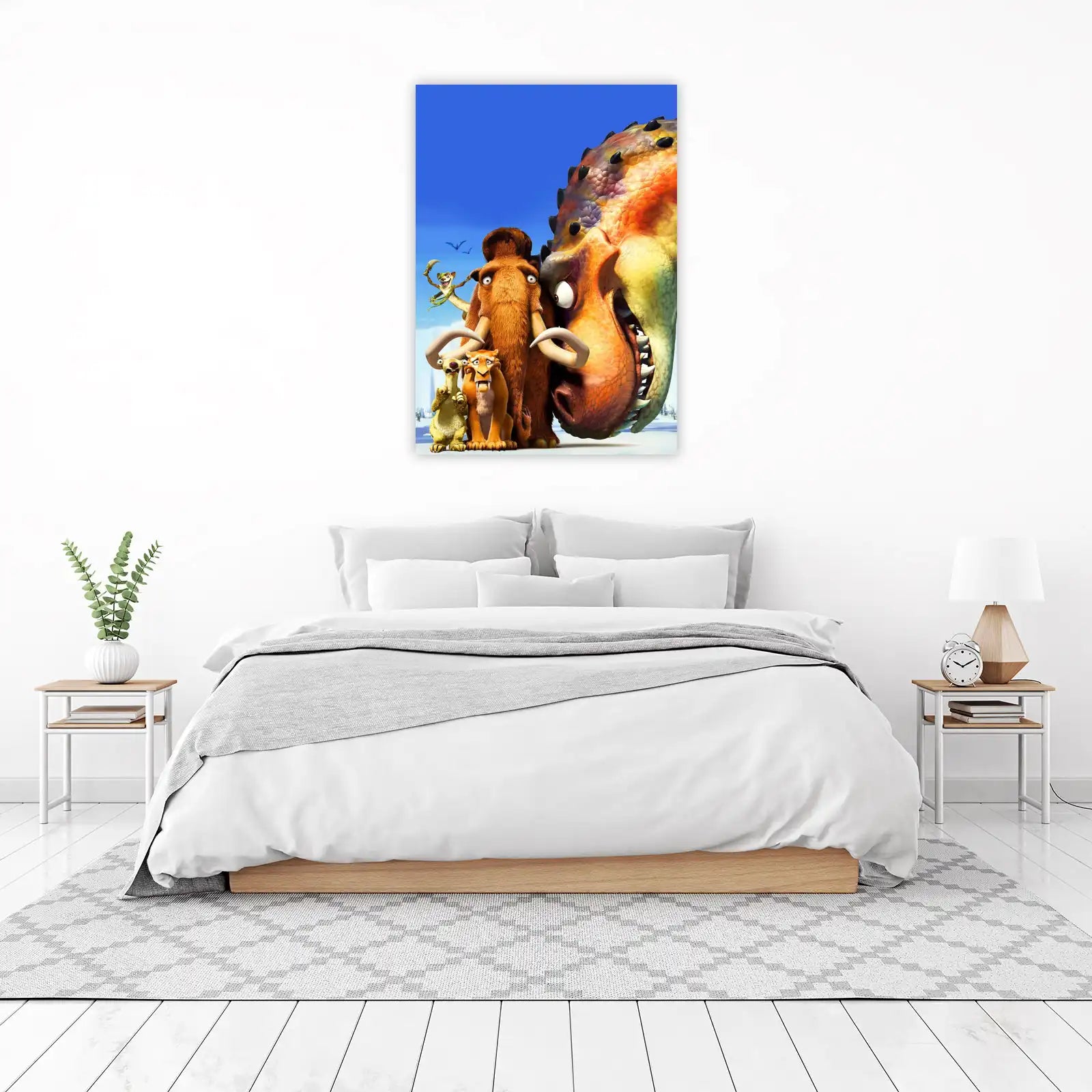 Ice Age Friends & Dinosaur Wall Art