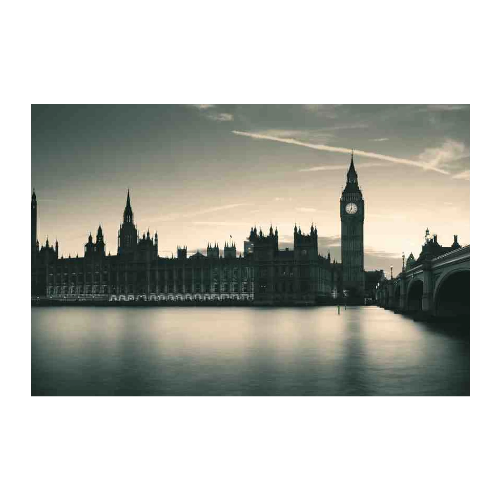Iconic London Big Ben & Bridge Wall Art
