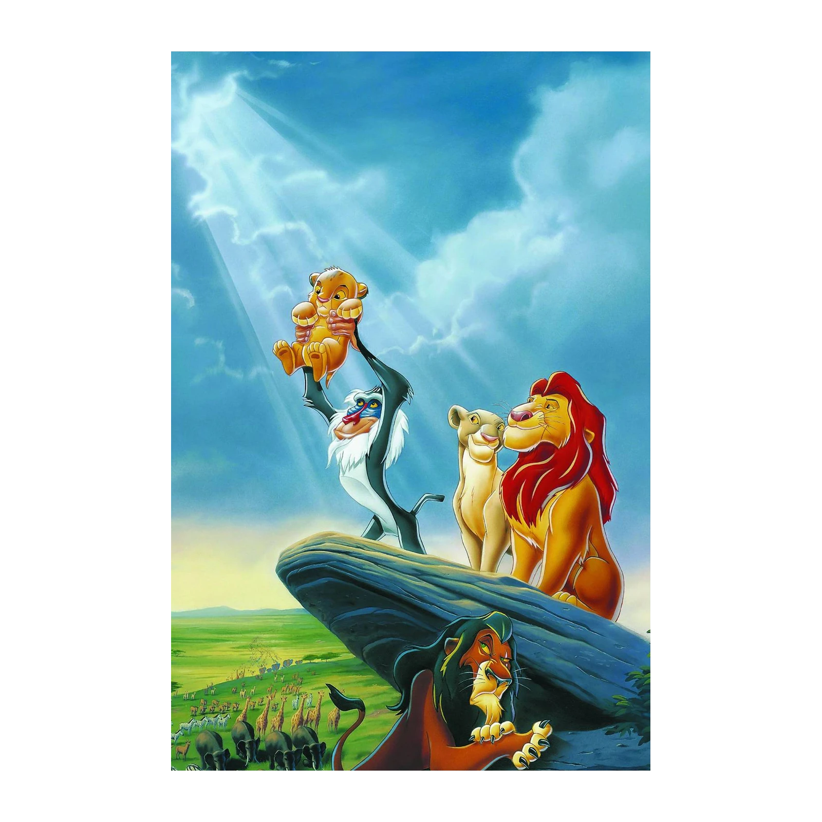 The Lion King Simba Presentation Wall Art