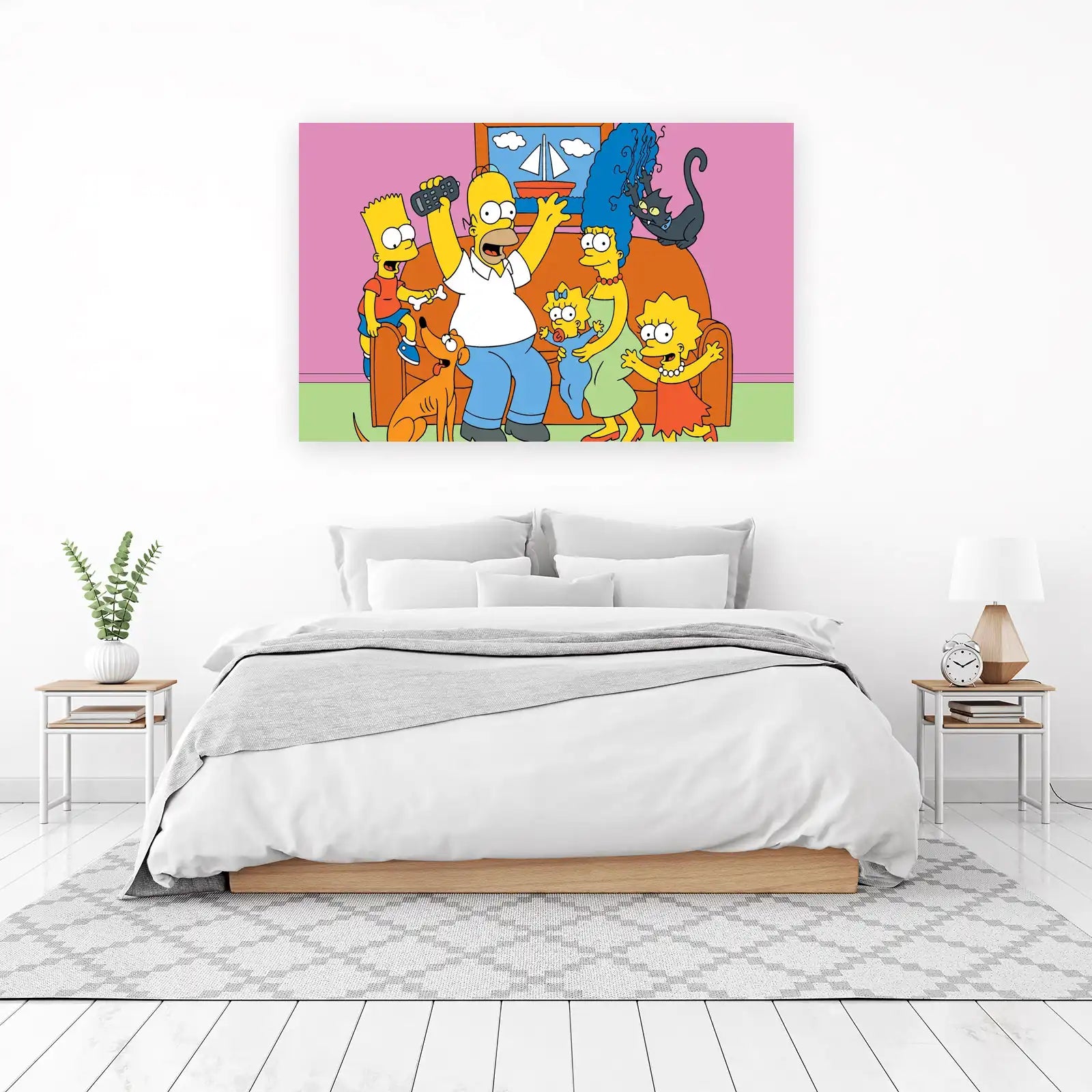 The Simpsons Family Fun Wall Art