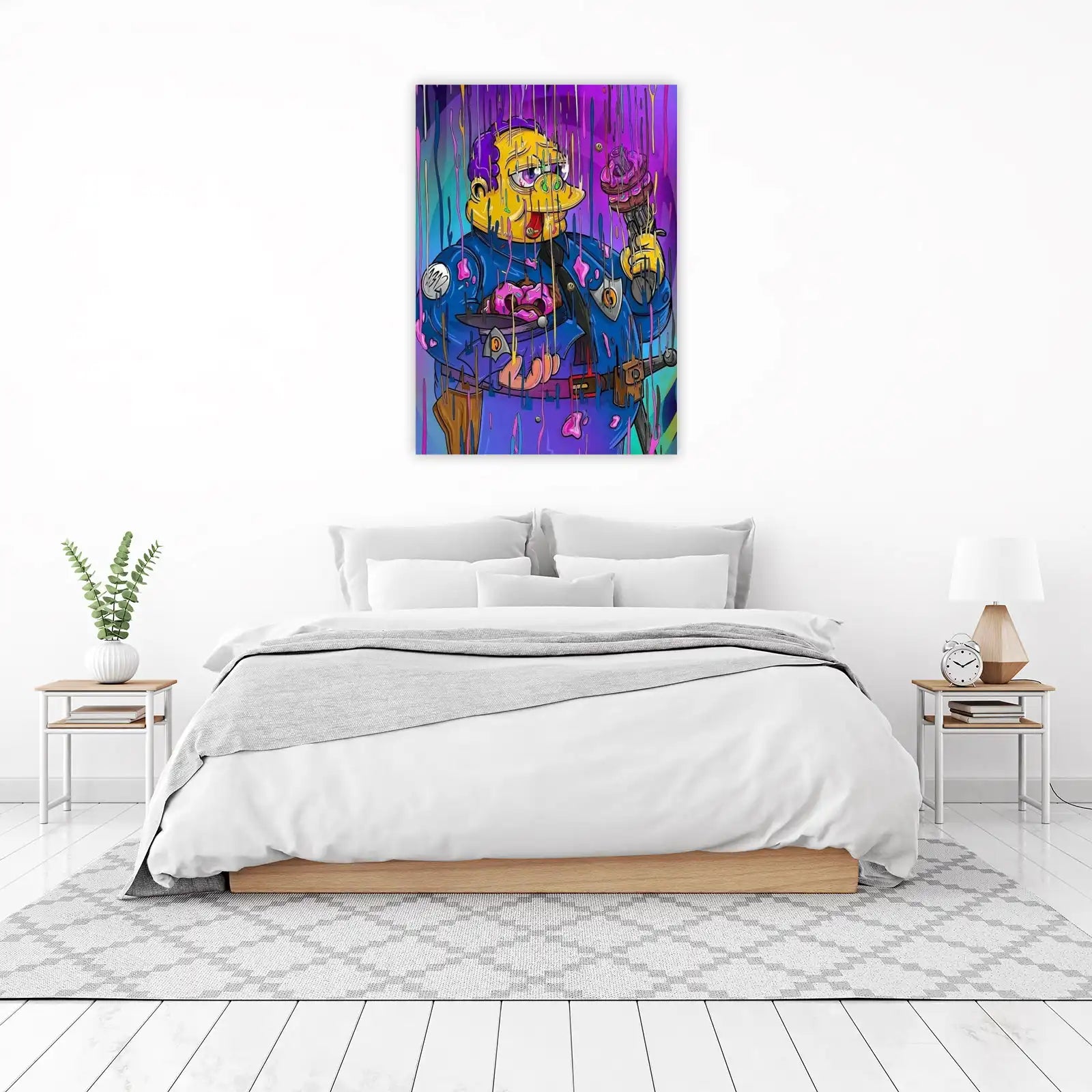 Graffiti Cop Donut Dream Wall Art