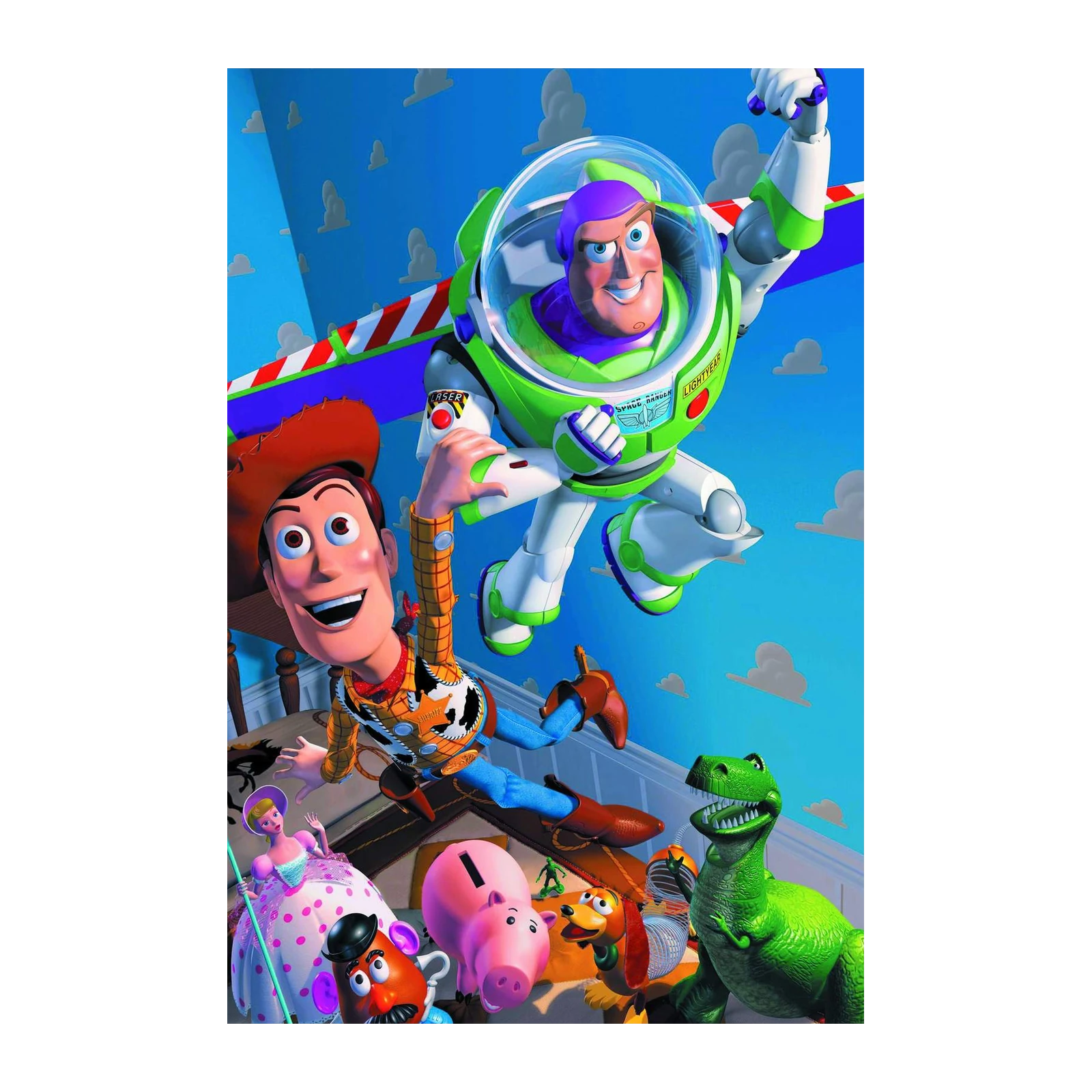 Woody & Buzz Adventure Toy Story Wall Art