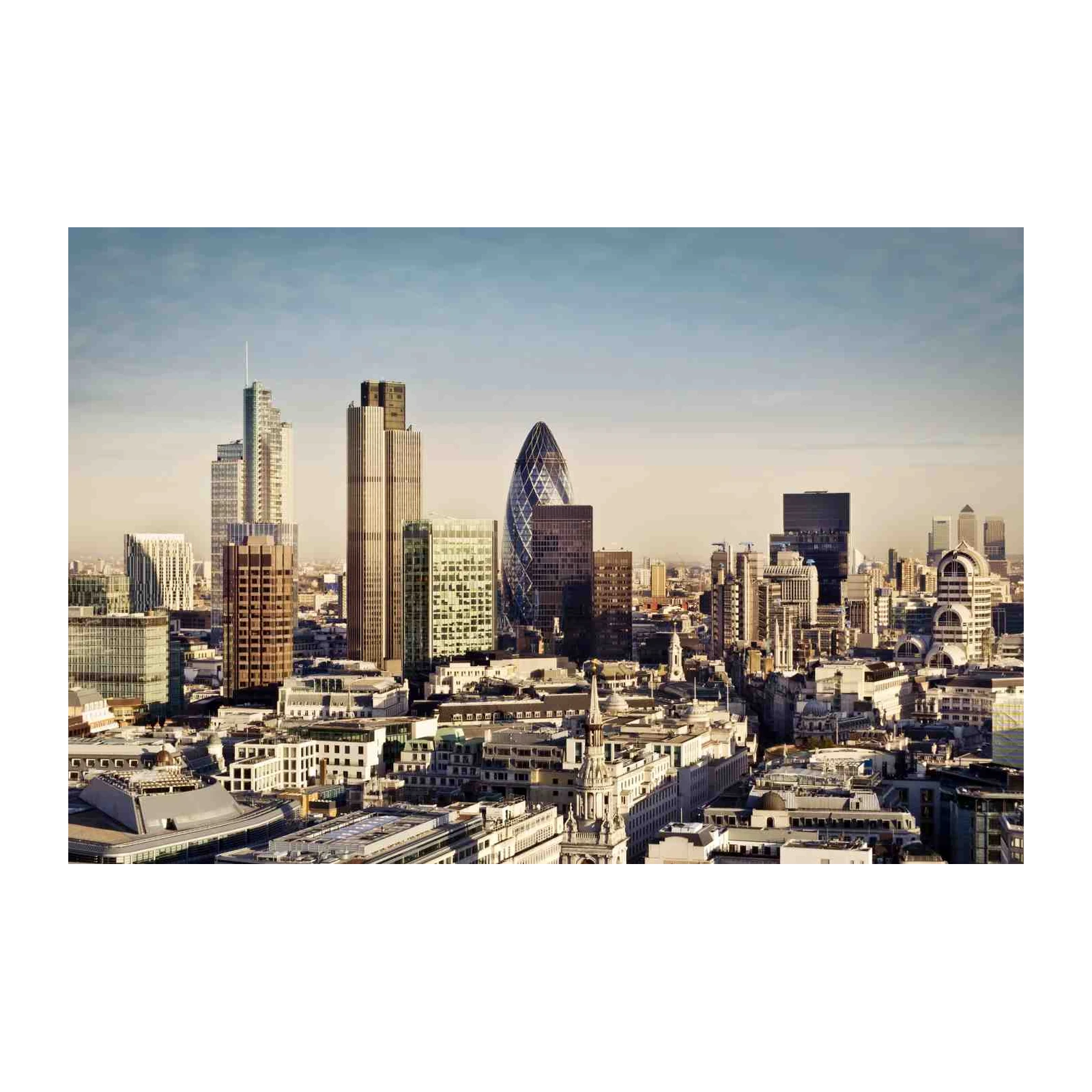 London Cityscape Modern Architecture Wall Art