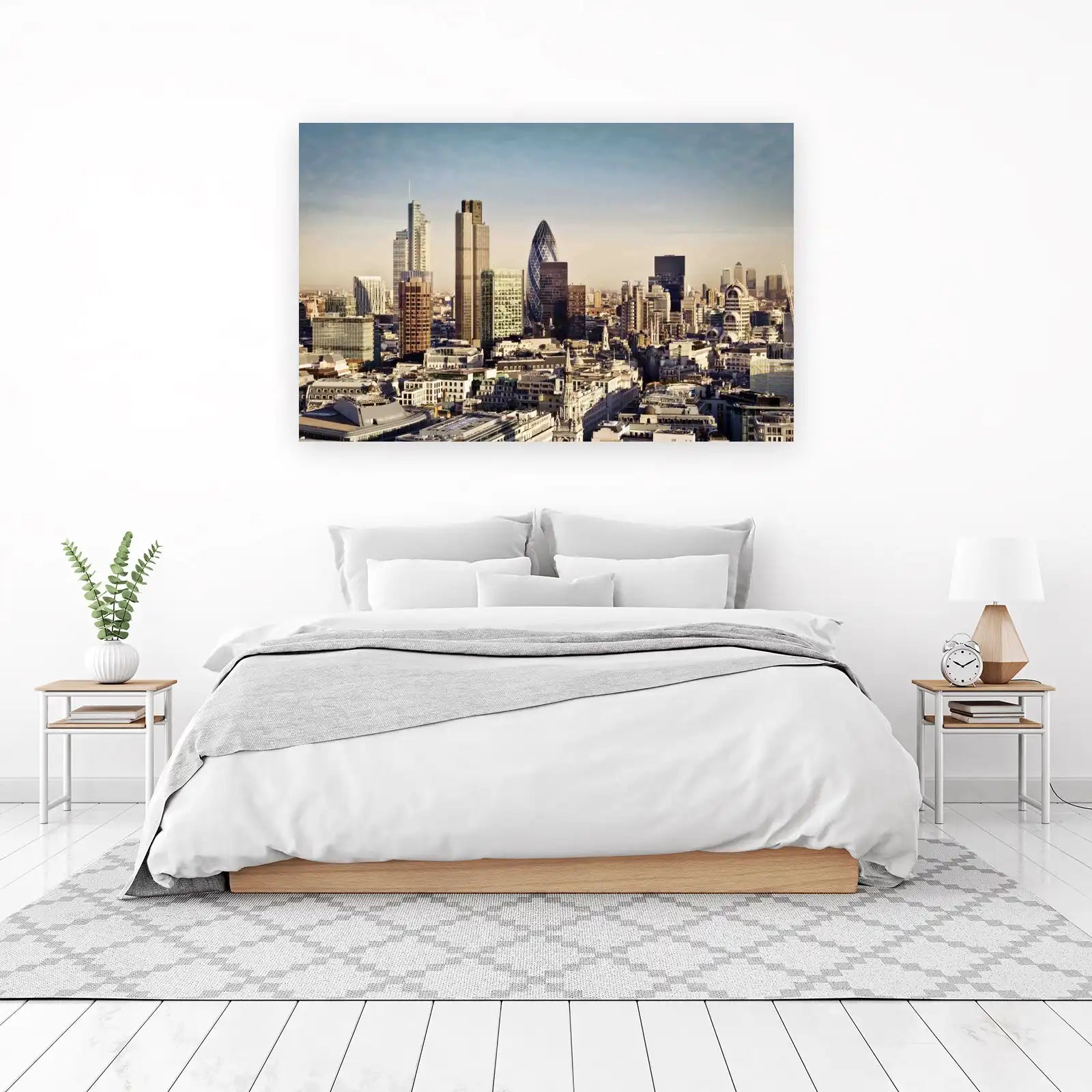 London Cityscape Modern Architecture Wall Art