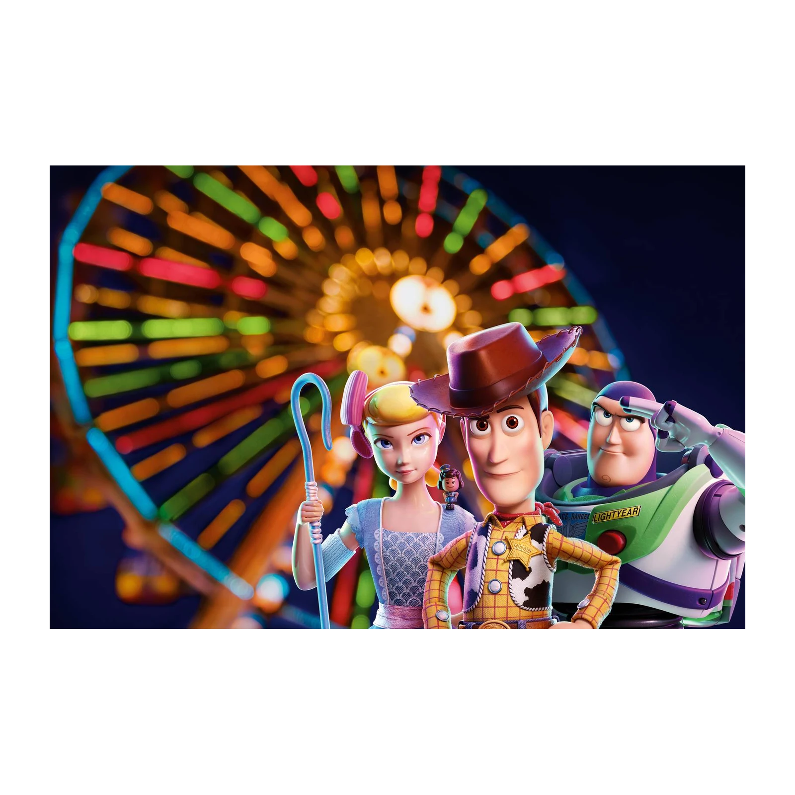 Toy Story Friends Ferris Wheel Wall Art