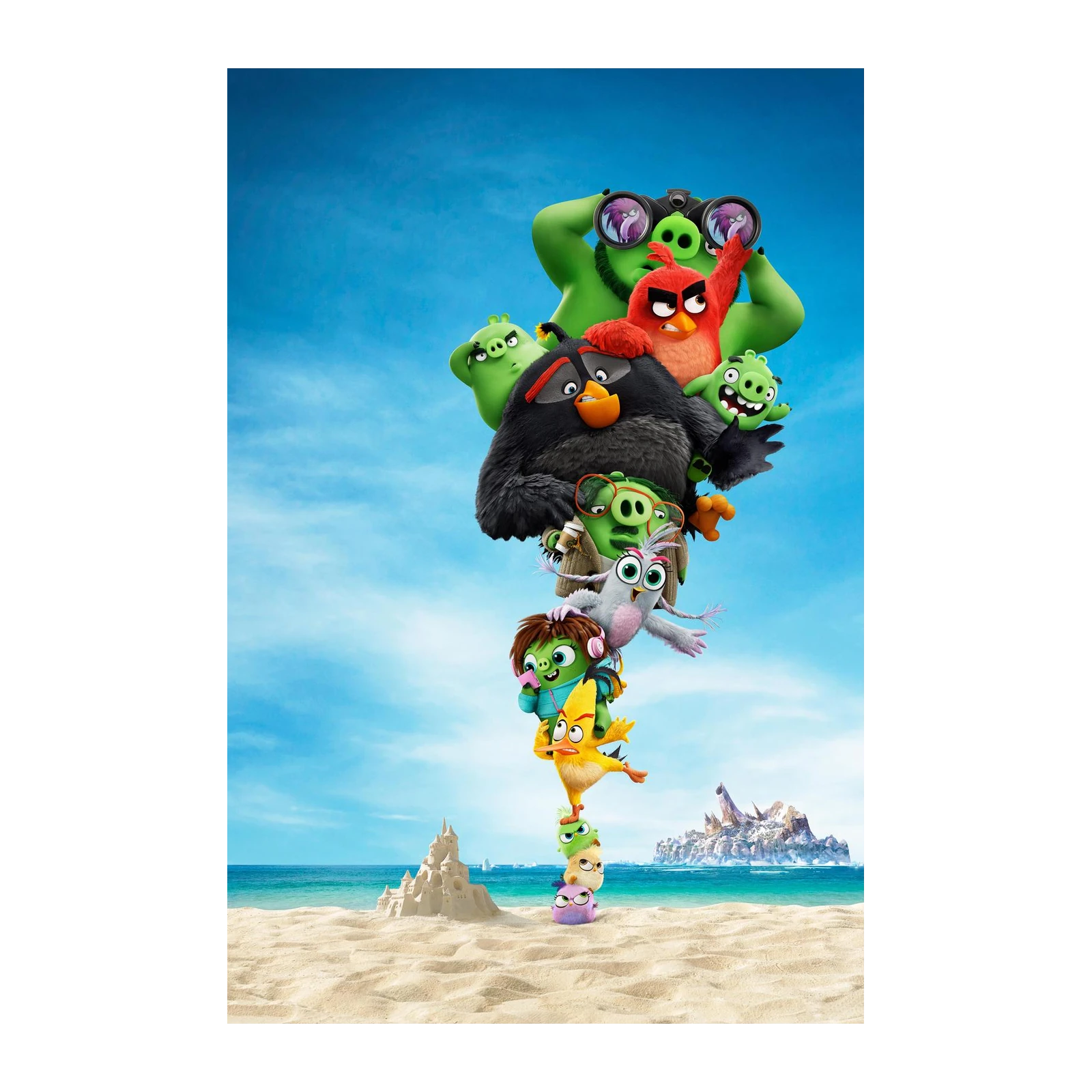 The Angry Birds Movie Beach Fun Wall Art
