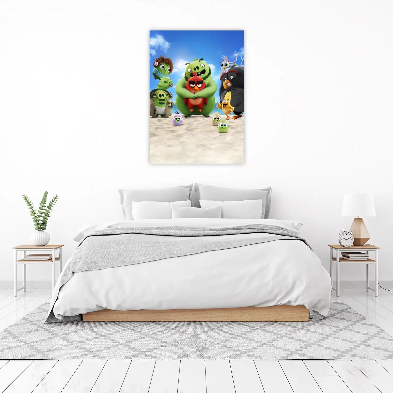 Angry Birds Movie Beach Fun Wall Art