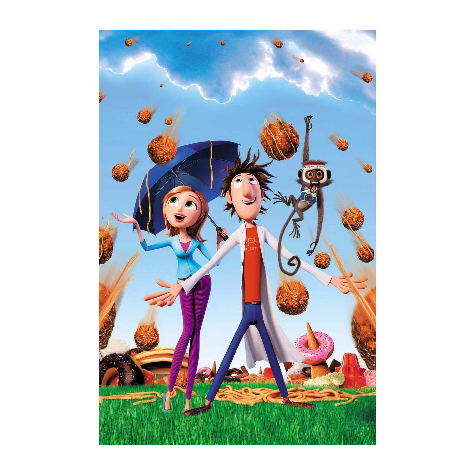 Cloudy With a Chance of Meatballs Fun Wall Art