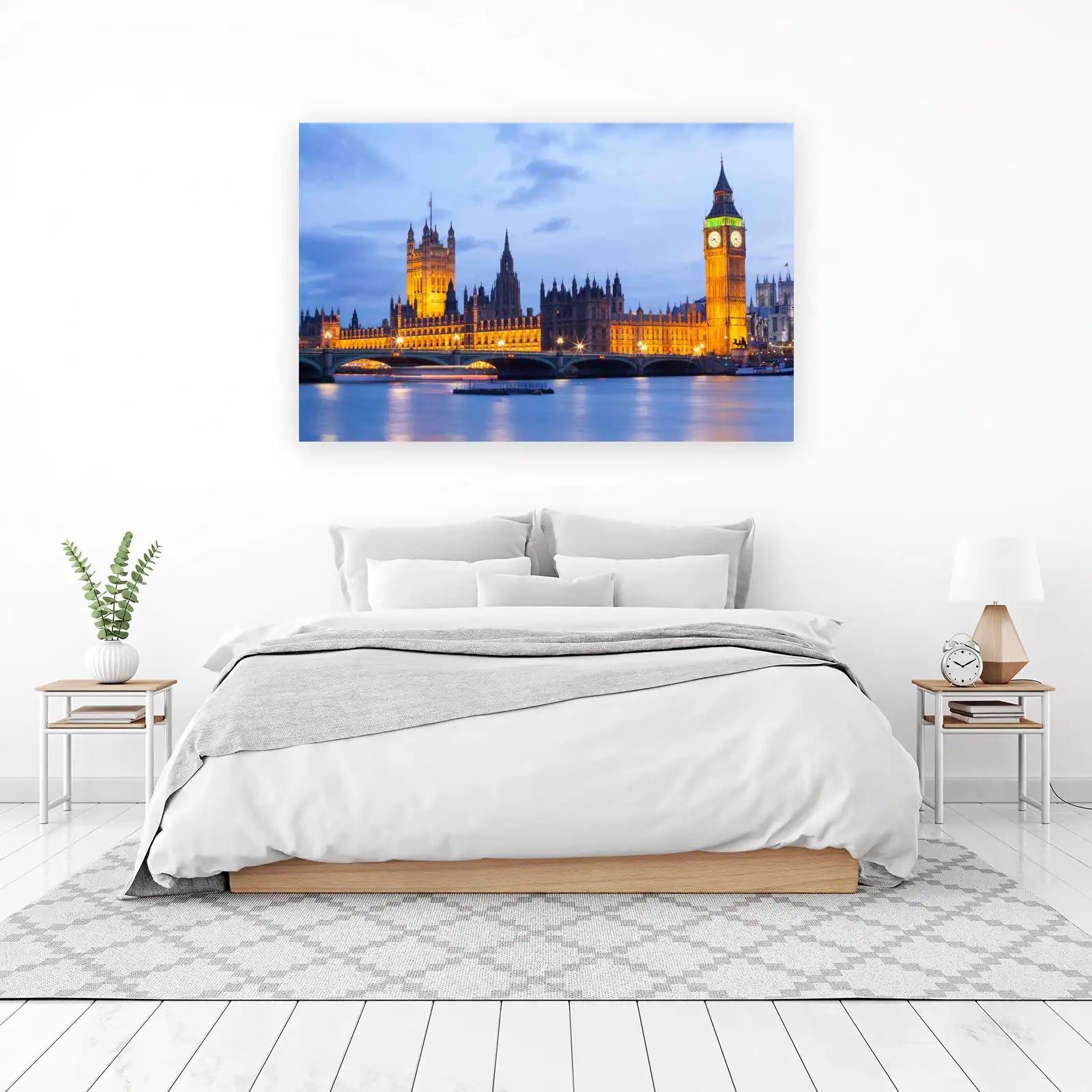Iconic London Skyline Big Ben Wall Art
