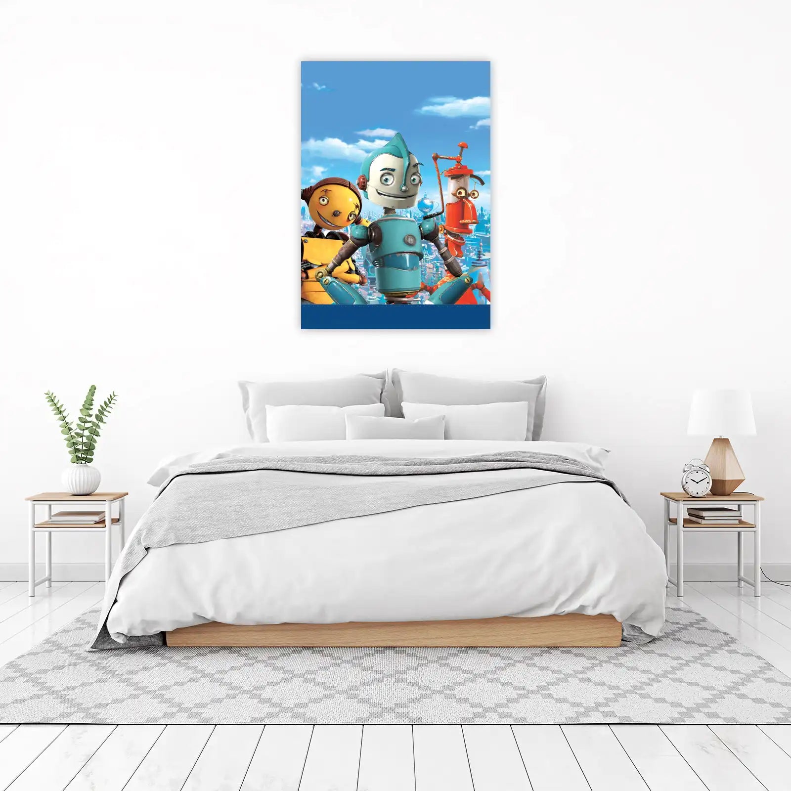 Robots Movie Characters Art Wall Art