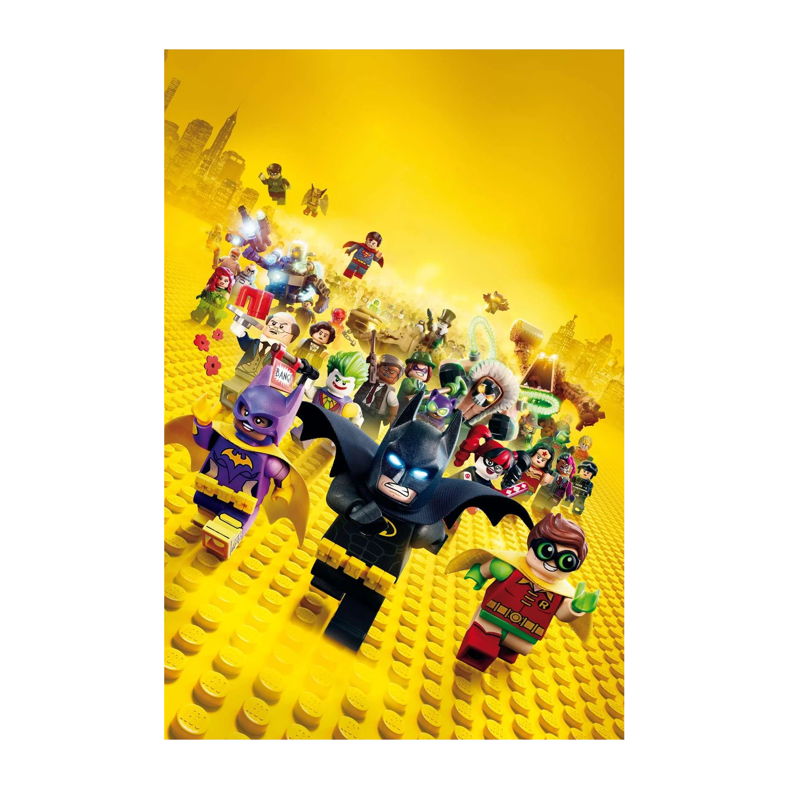 LEGO Batman Movie Heroes & Villains Wall Art